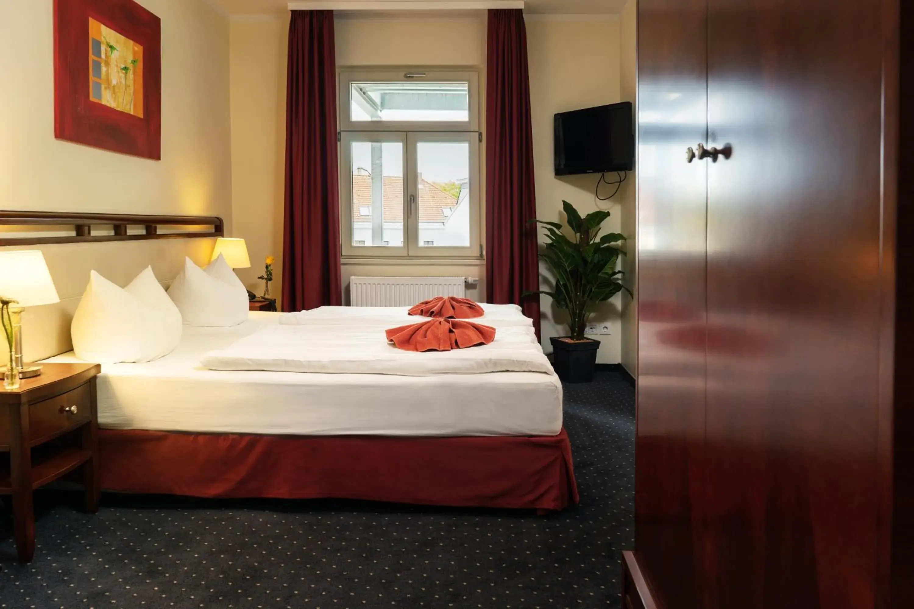 Bed in SchlafGut AppartementHotel Bed in SchlafGut AppartementHotel