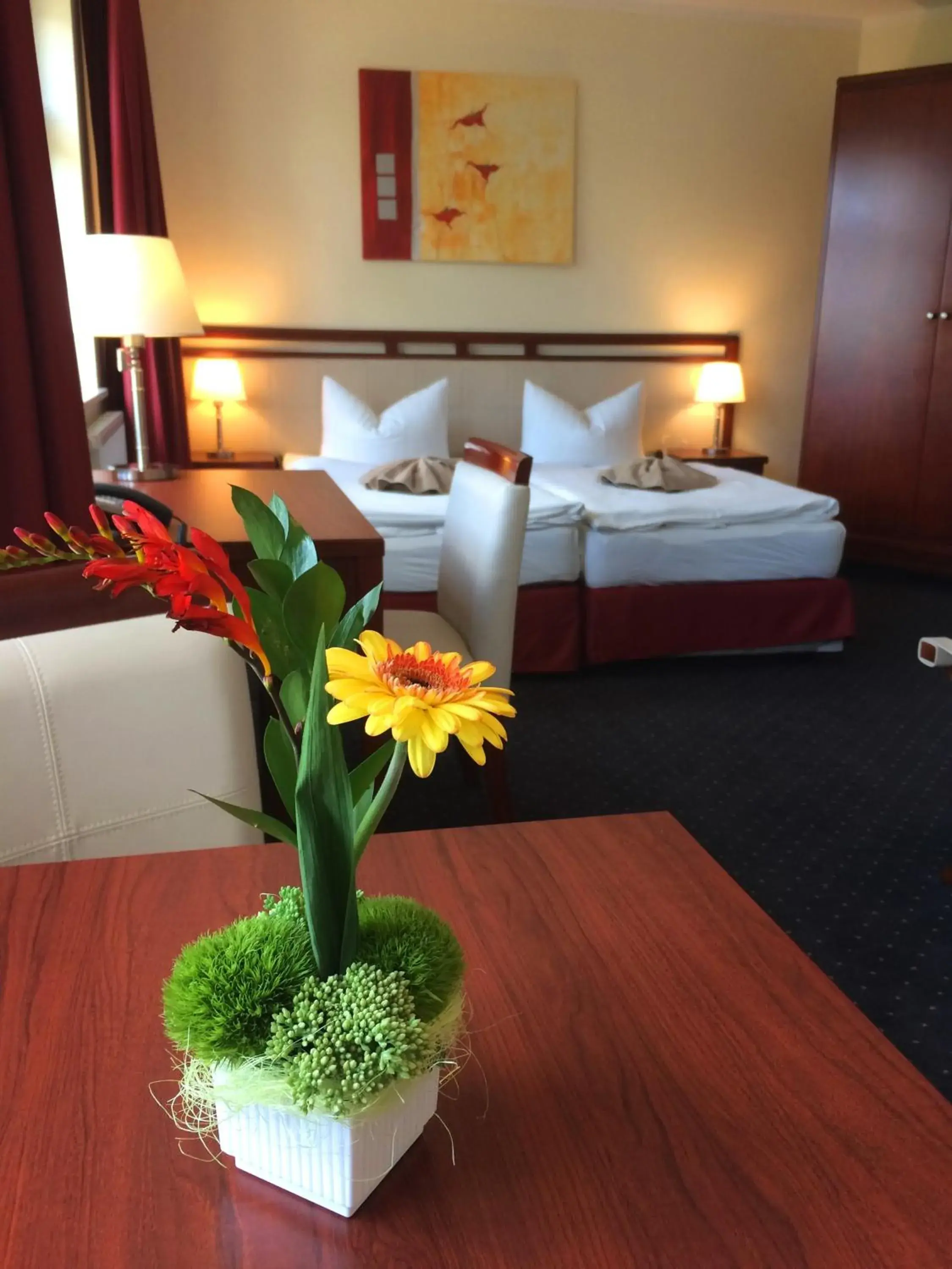 Bed in SchlafGut AppartementHotel Bed in SchlafGut AppartementHotel