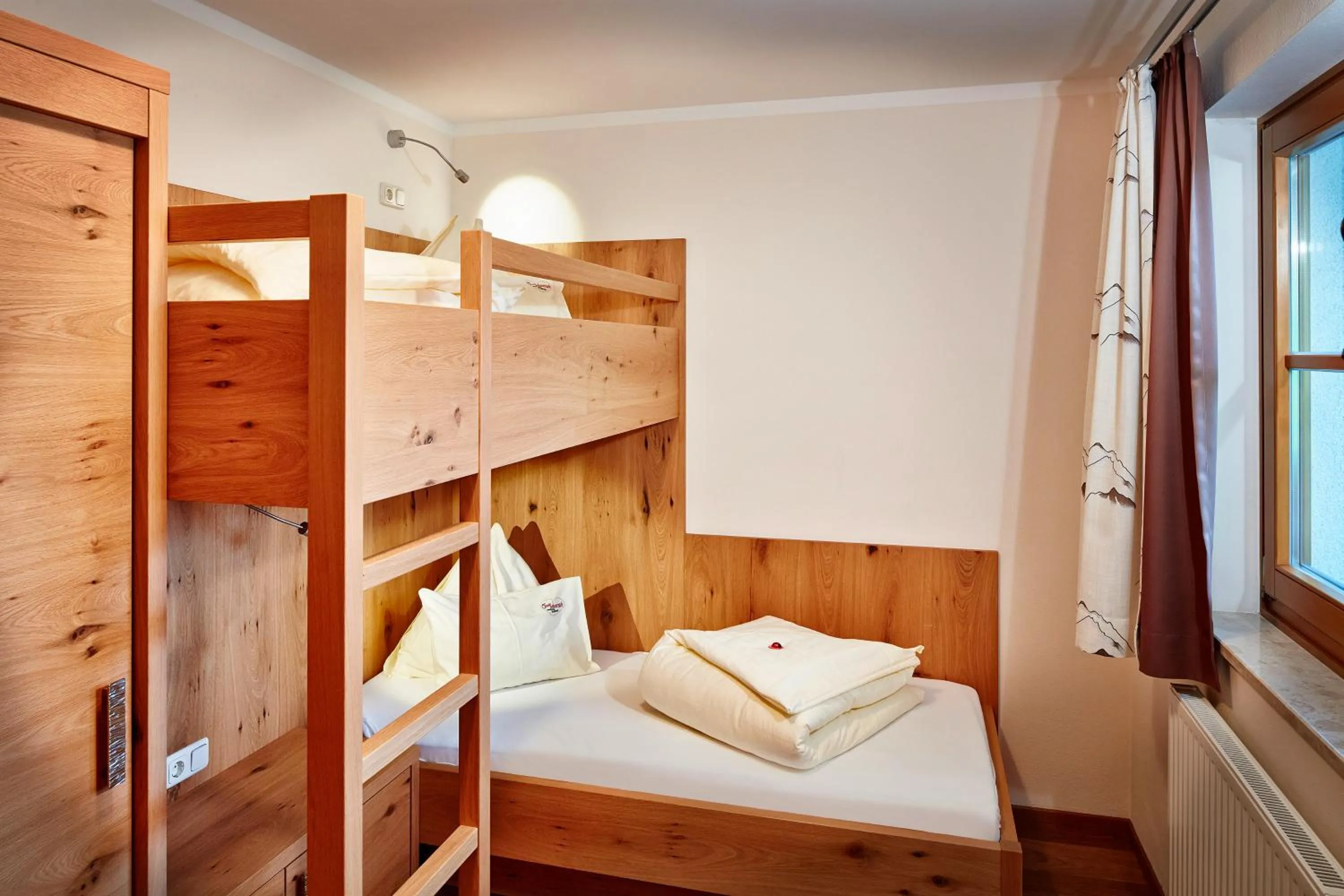 Photo of the whole room, Bed in Bauernhof Hotel Oberschwarzach