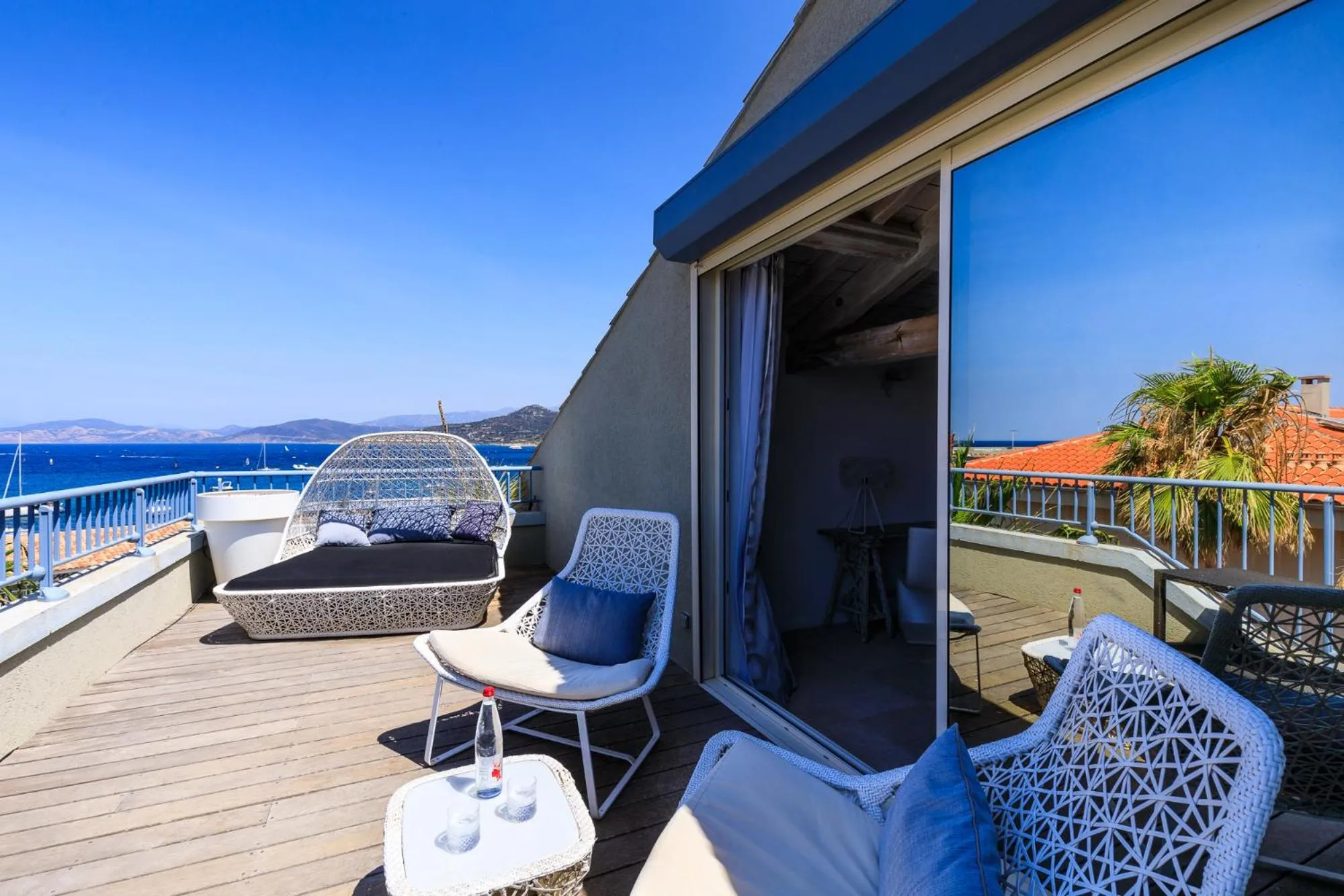 Balcony/Terrace in Best Western Premier Santa Maria