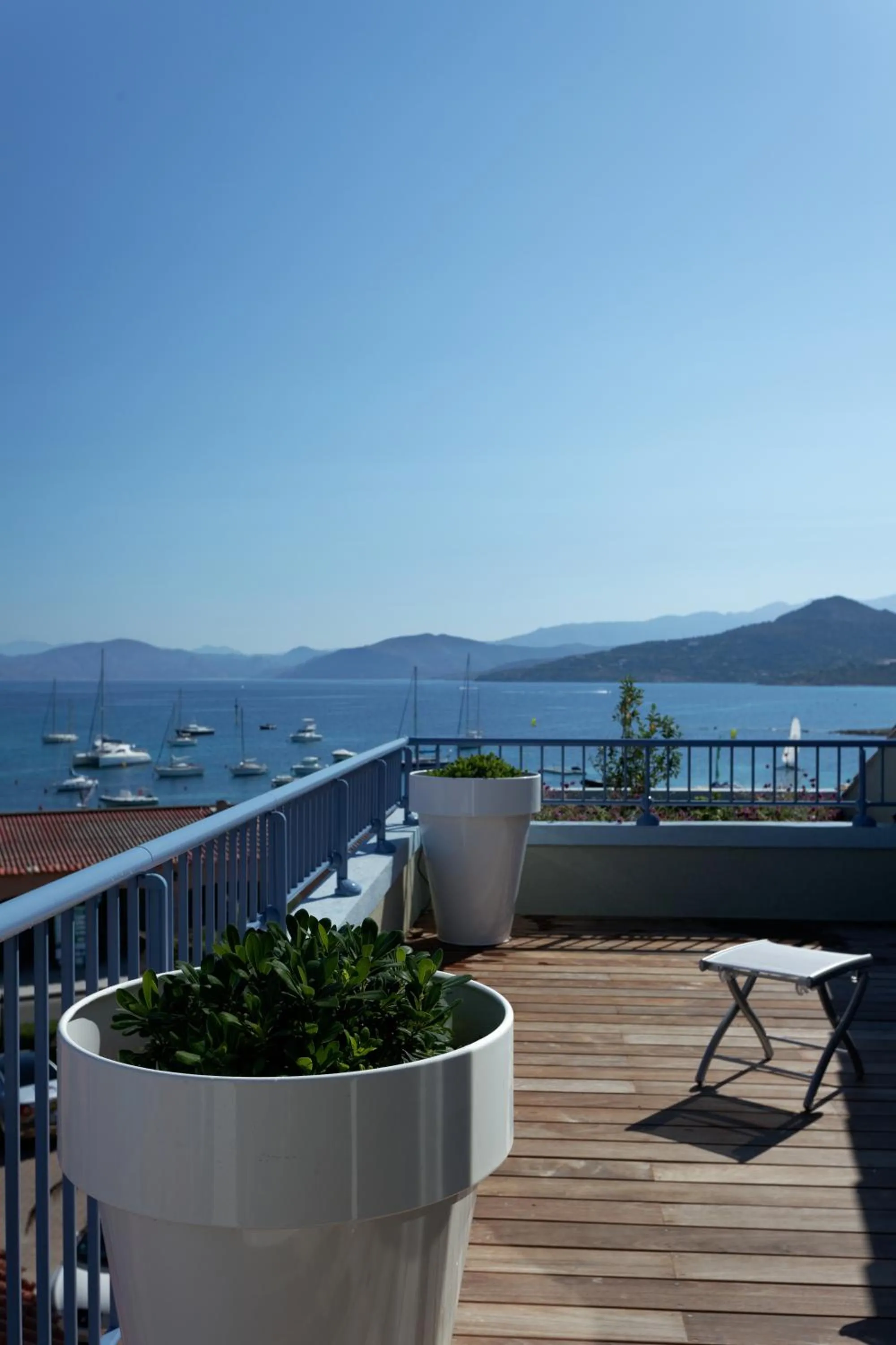 Balcony/Terrace in Best Western Premier Santa Maria