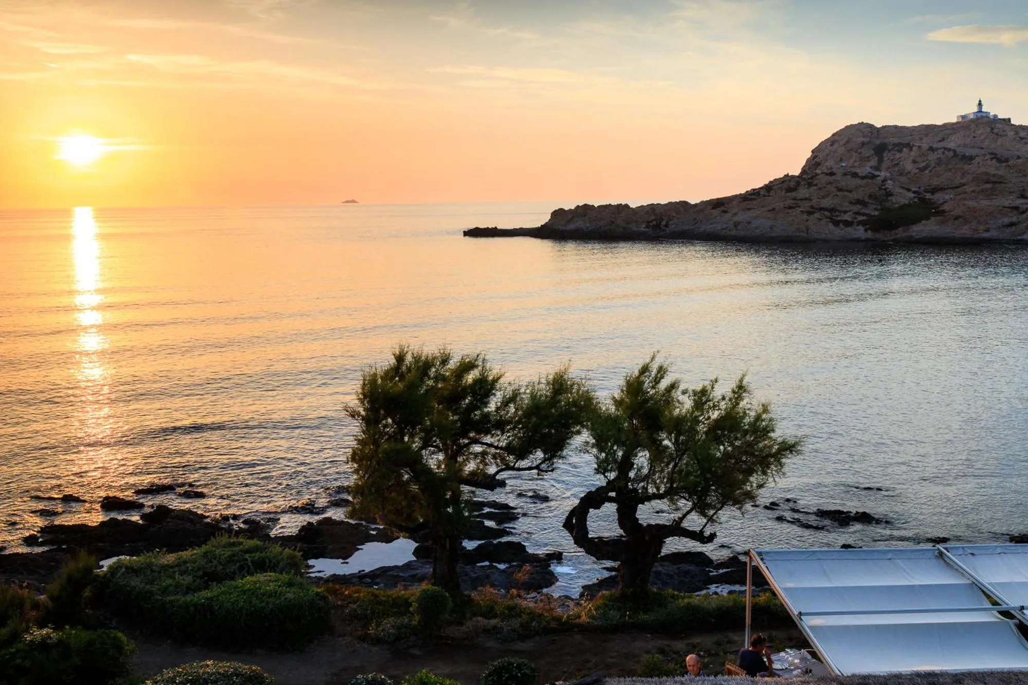 Sunset in Best Western Premier Santa Maria