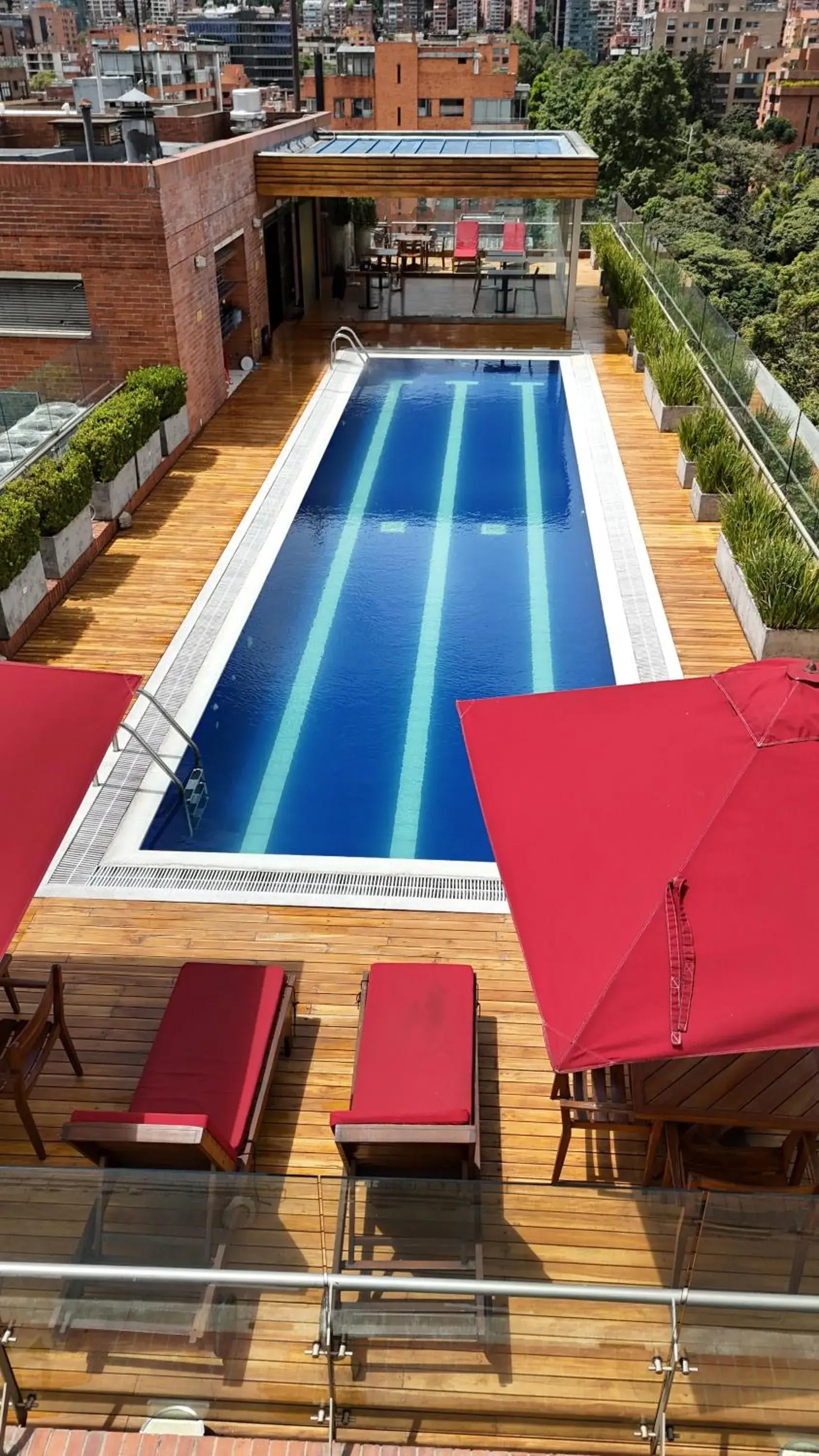 Swimming pool in Cité Hotel Swimming pool in Cité Hotel