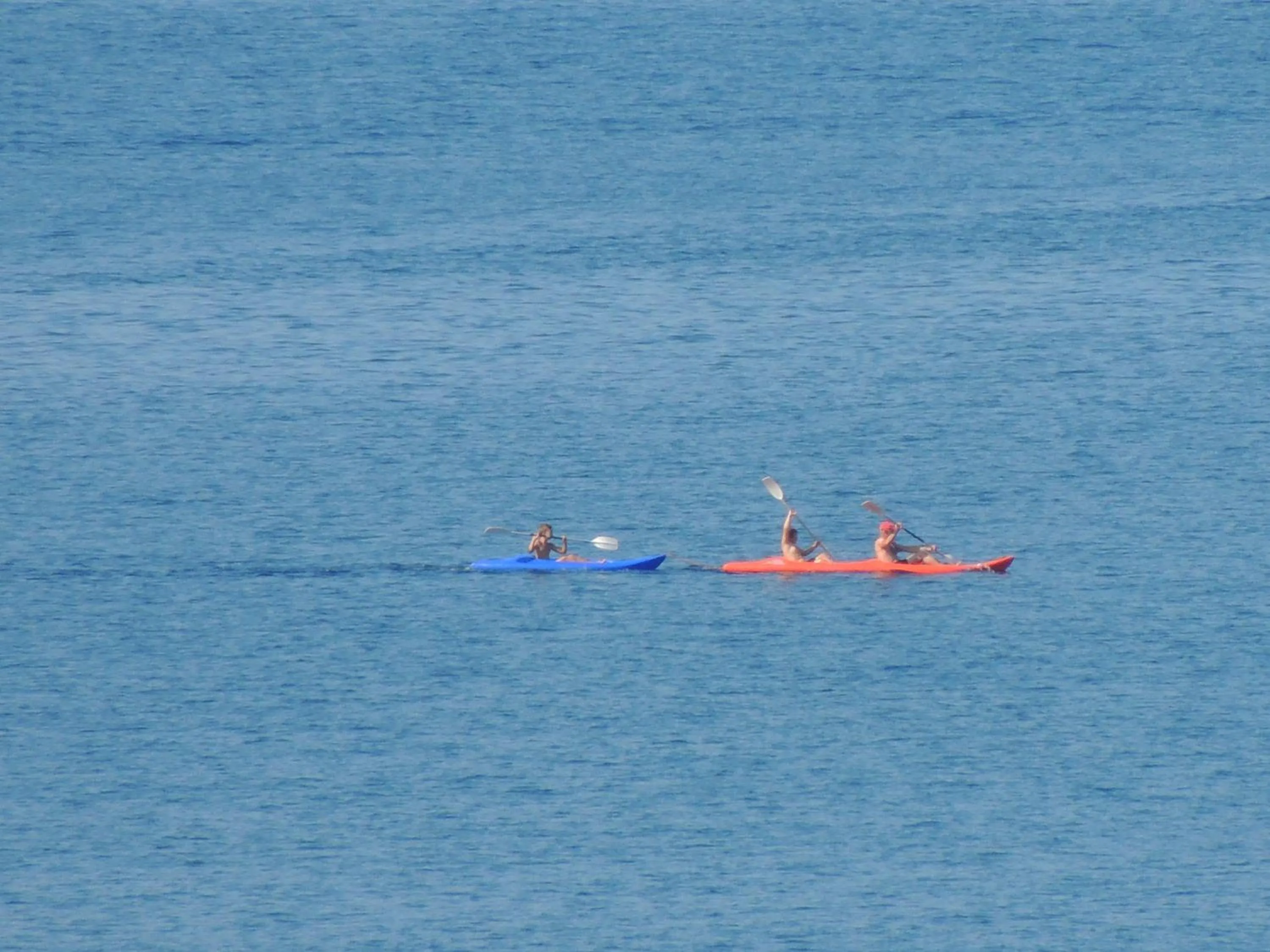 Canoeing in Hotel Mistral