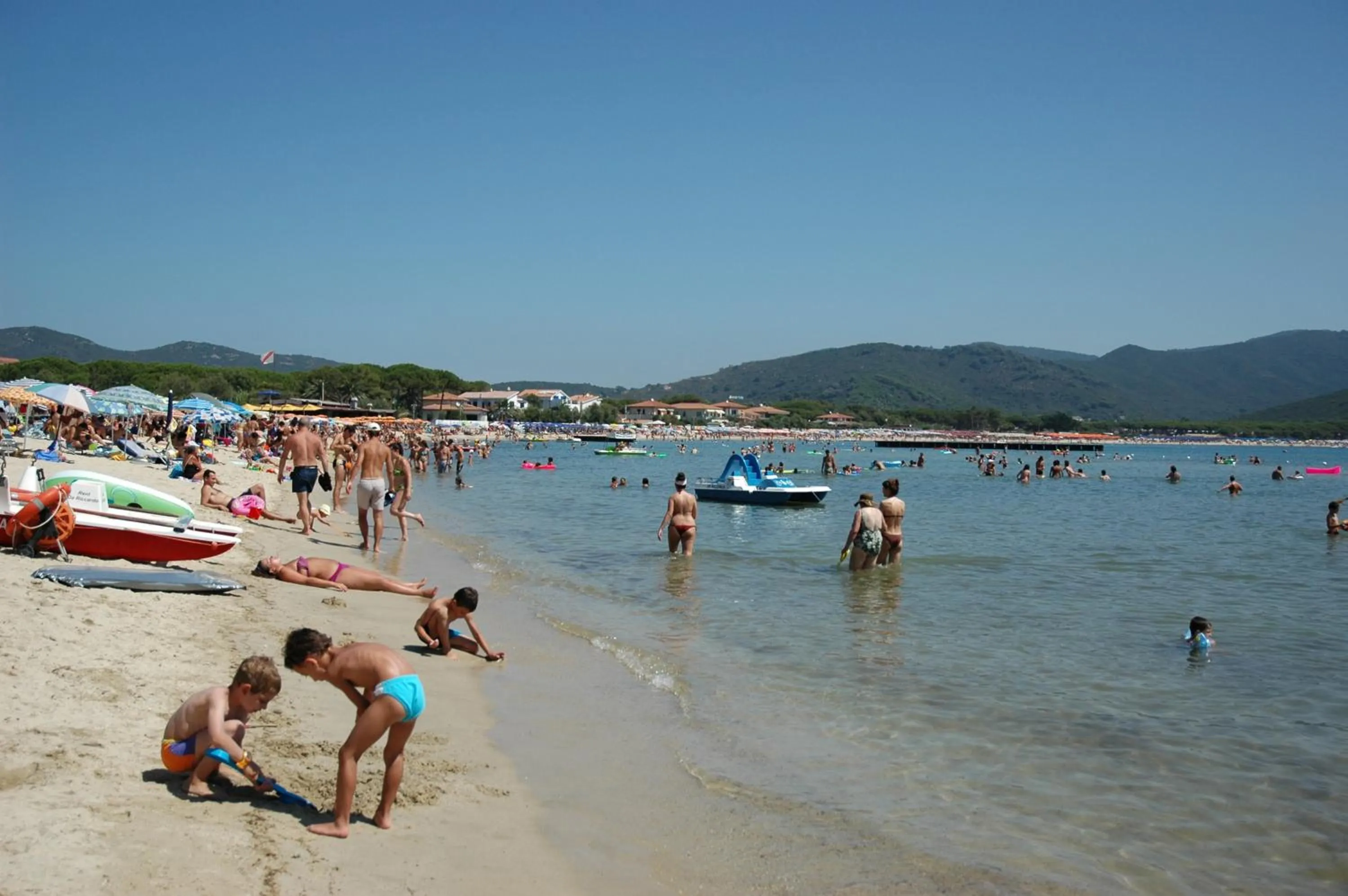 Beach in Hotel Mistral