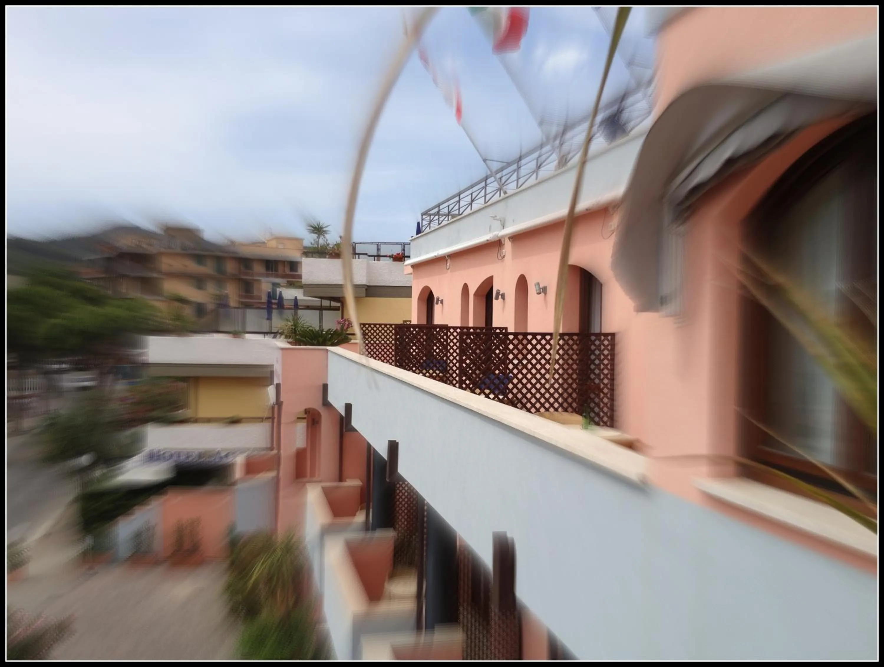 Facade/entrance in Hotel Mistral