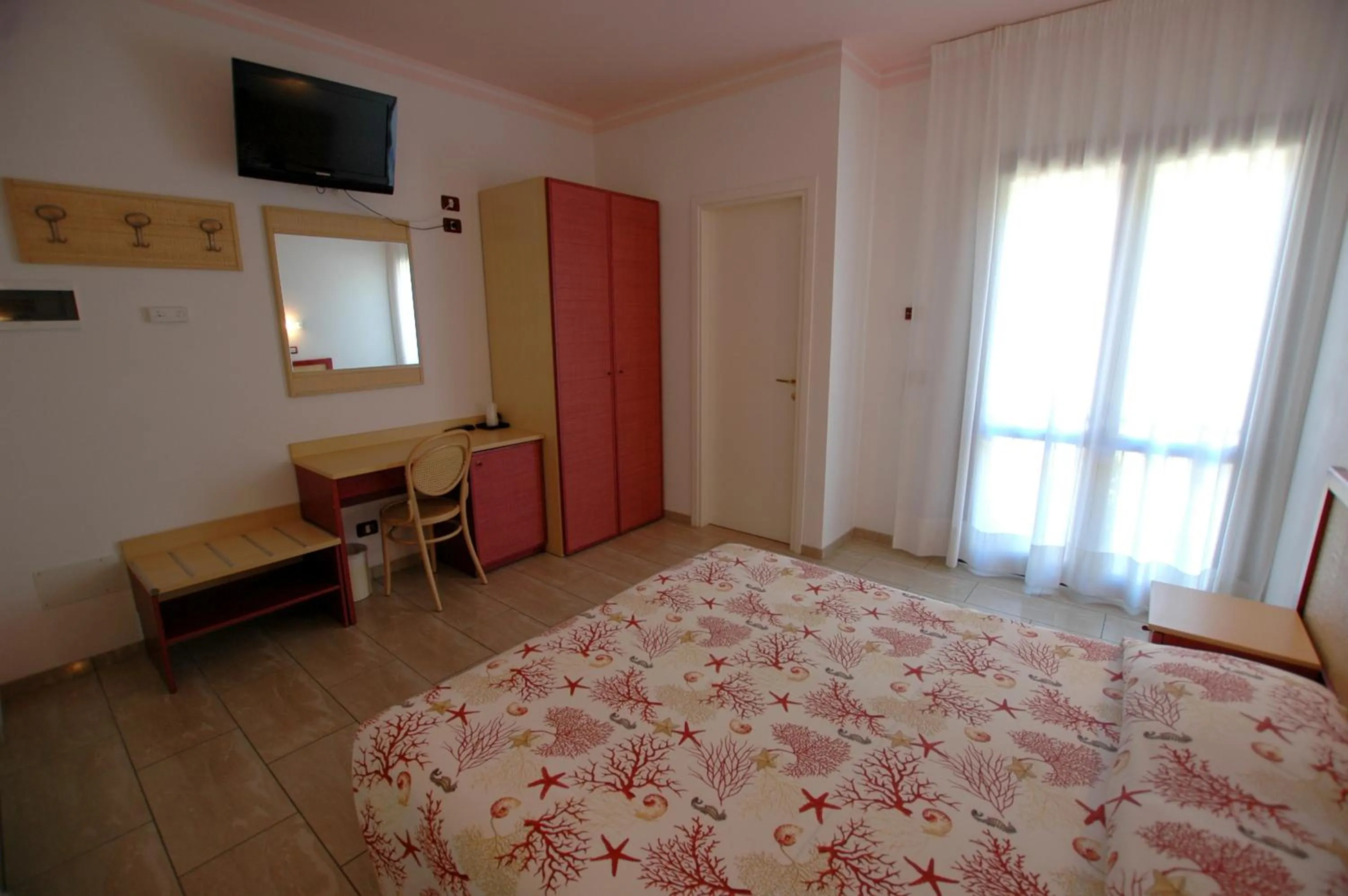 Bed in Hotel Mistral