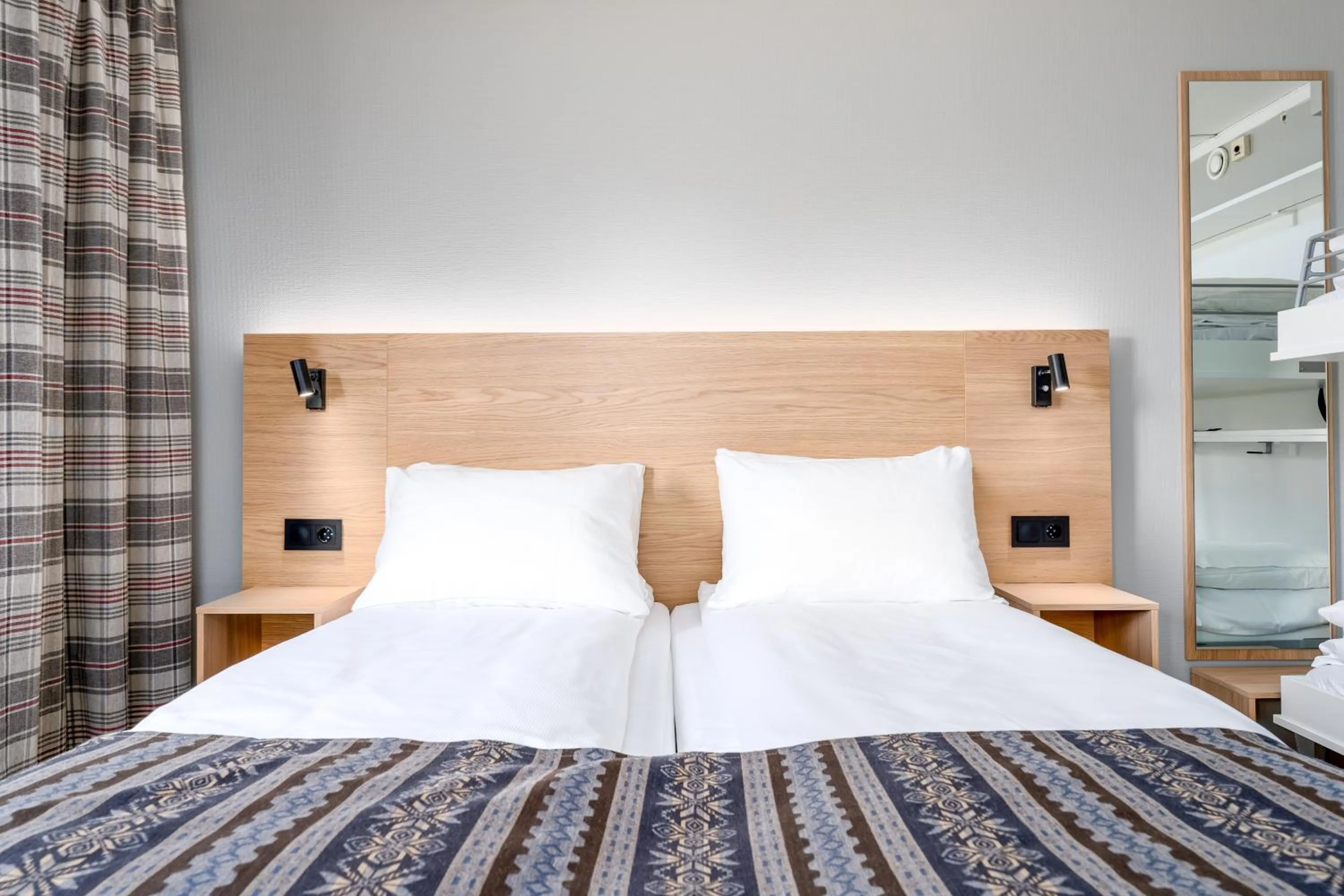 Bed in Birkebeineren Hotel & Apartments