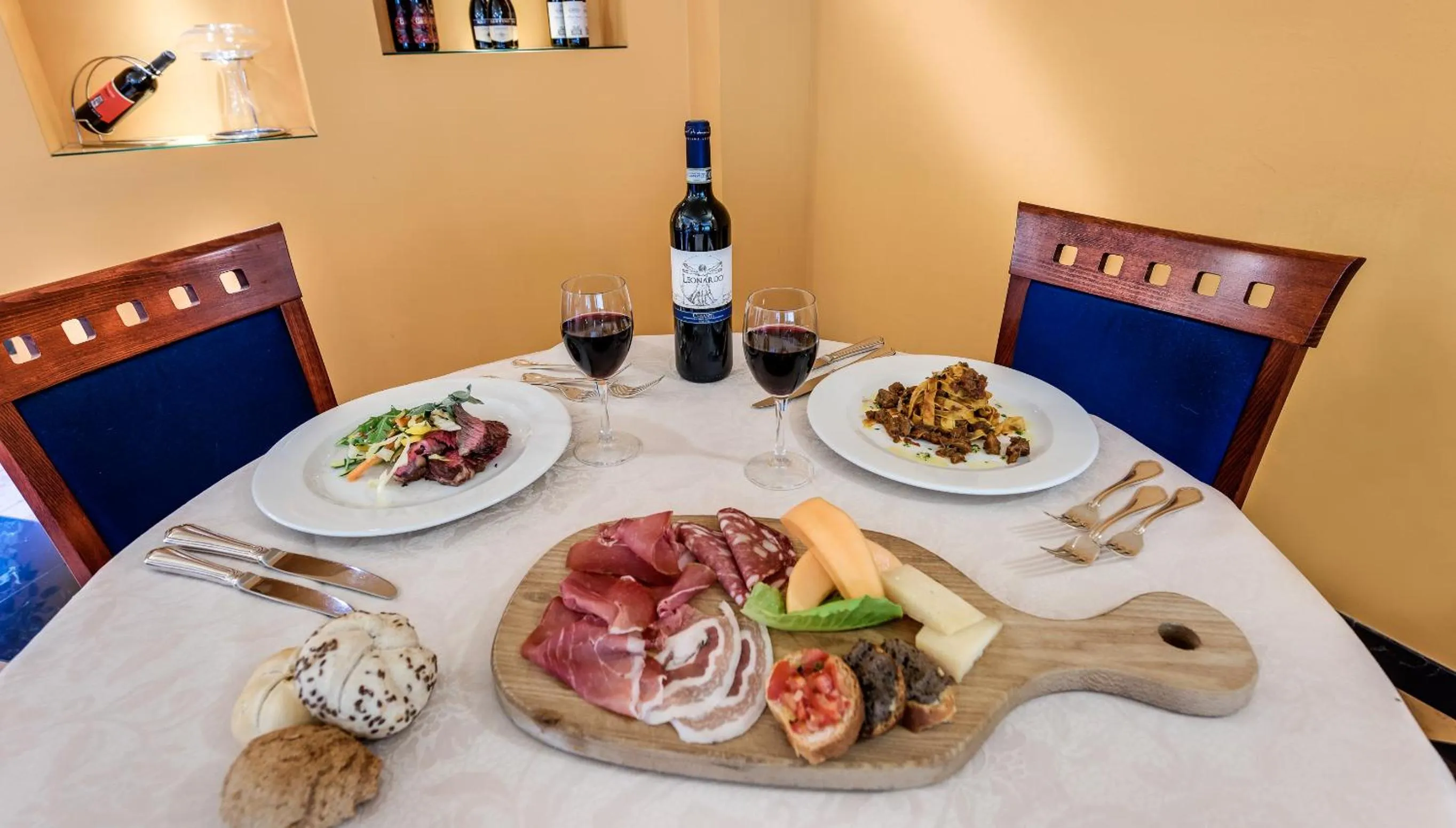 Dinner in Hotel Da Vinci