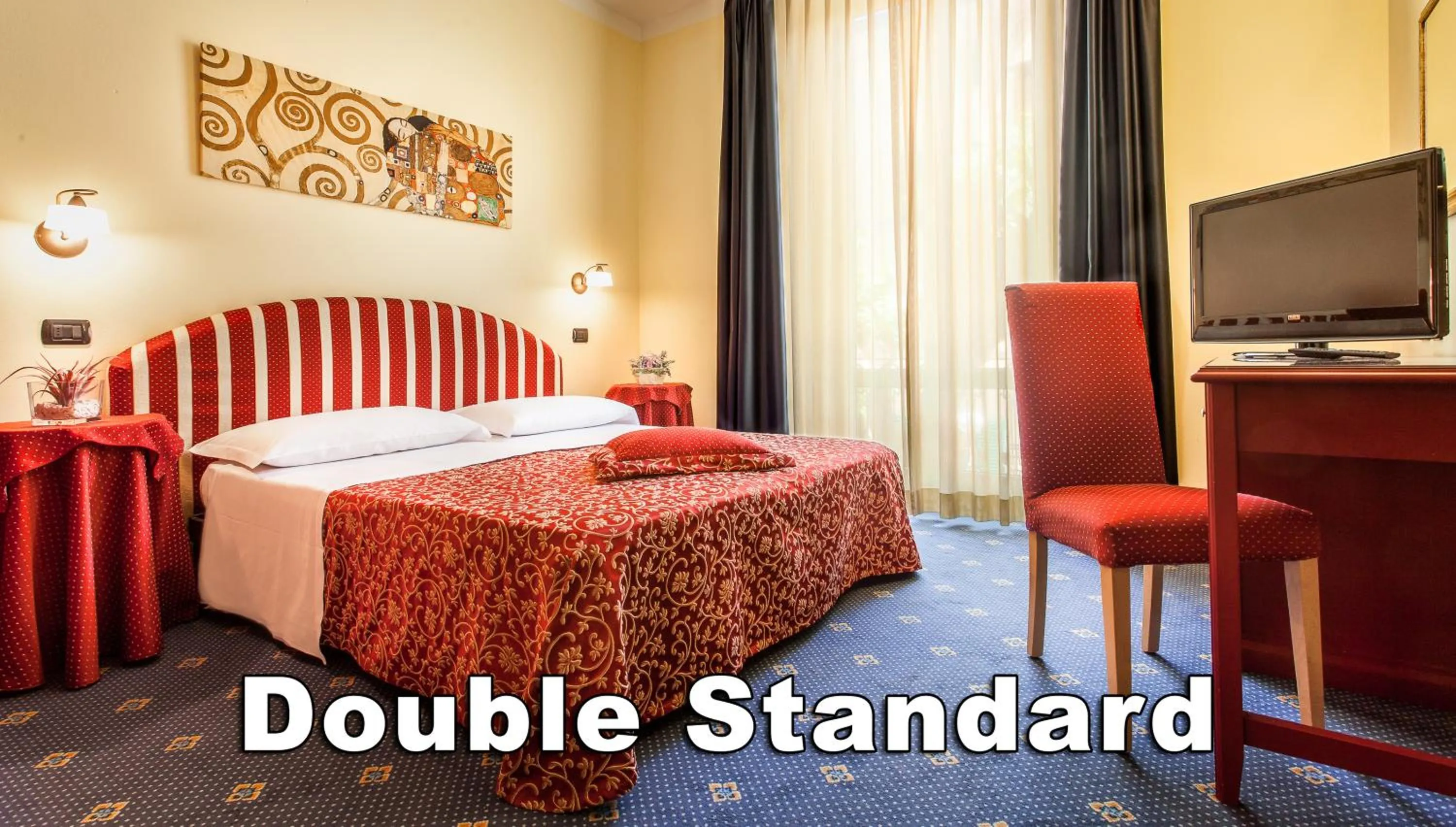 Bedroom, Bed in Hotel Da Vinci