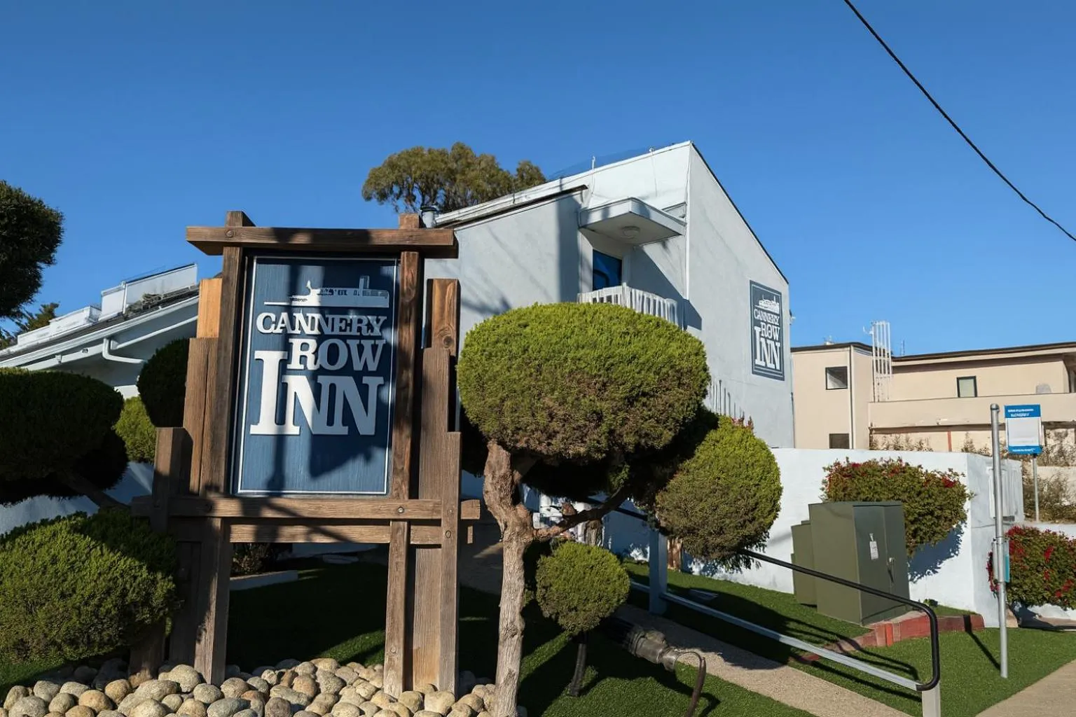 Property building in Cannery Row Inn