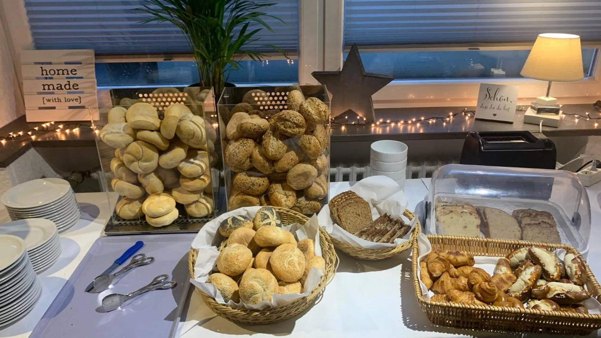 Breakfast in Europa-Haus-Bocholt - Bett & Bike