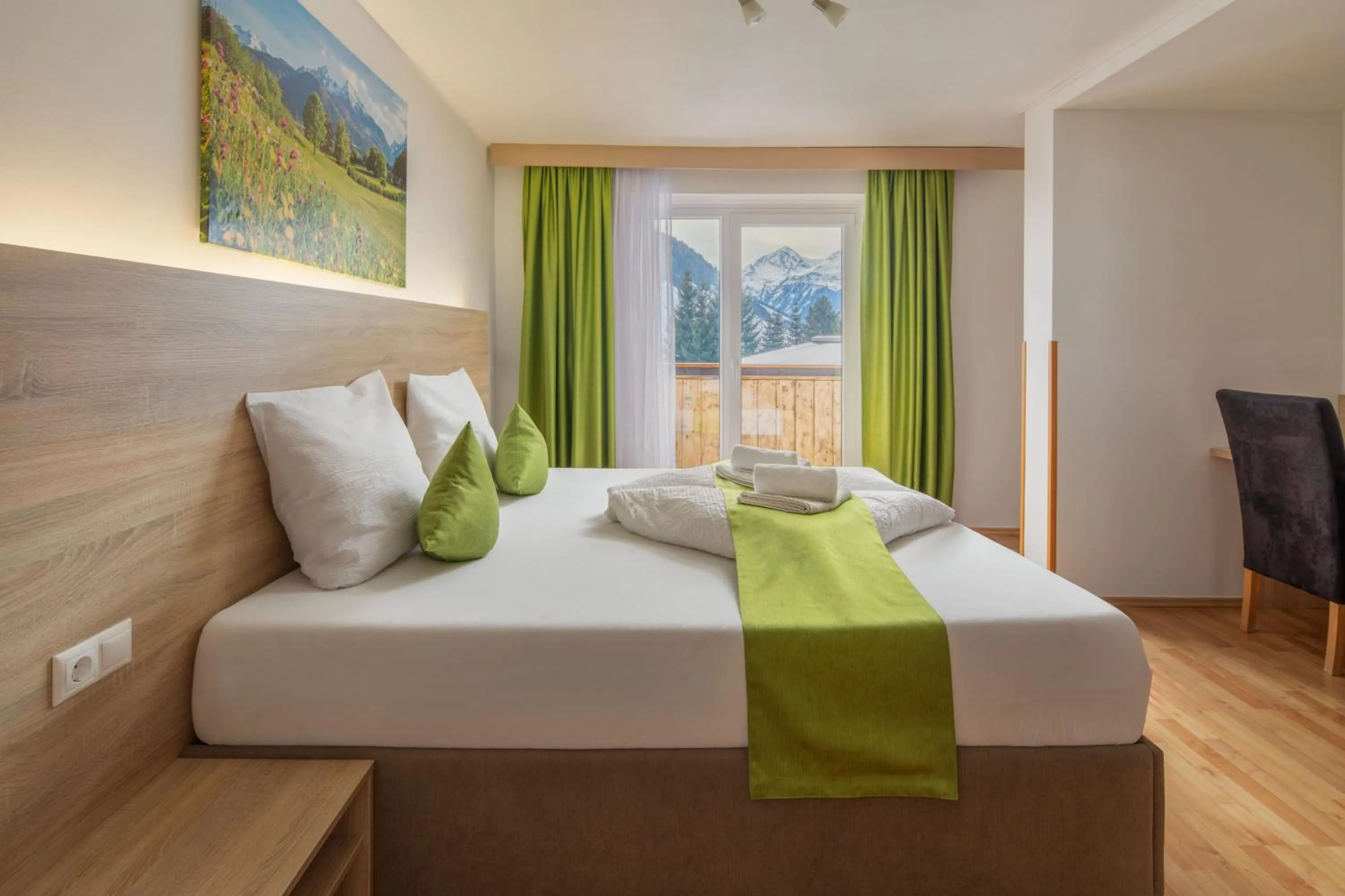 Bed in Hotel Sonnhof Rauris