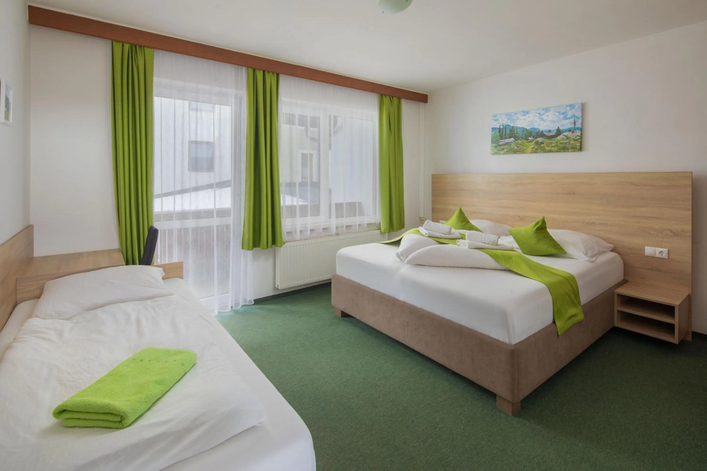 Bed in Hotel Sonnhof Rauris