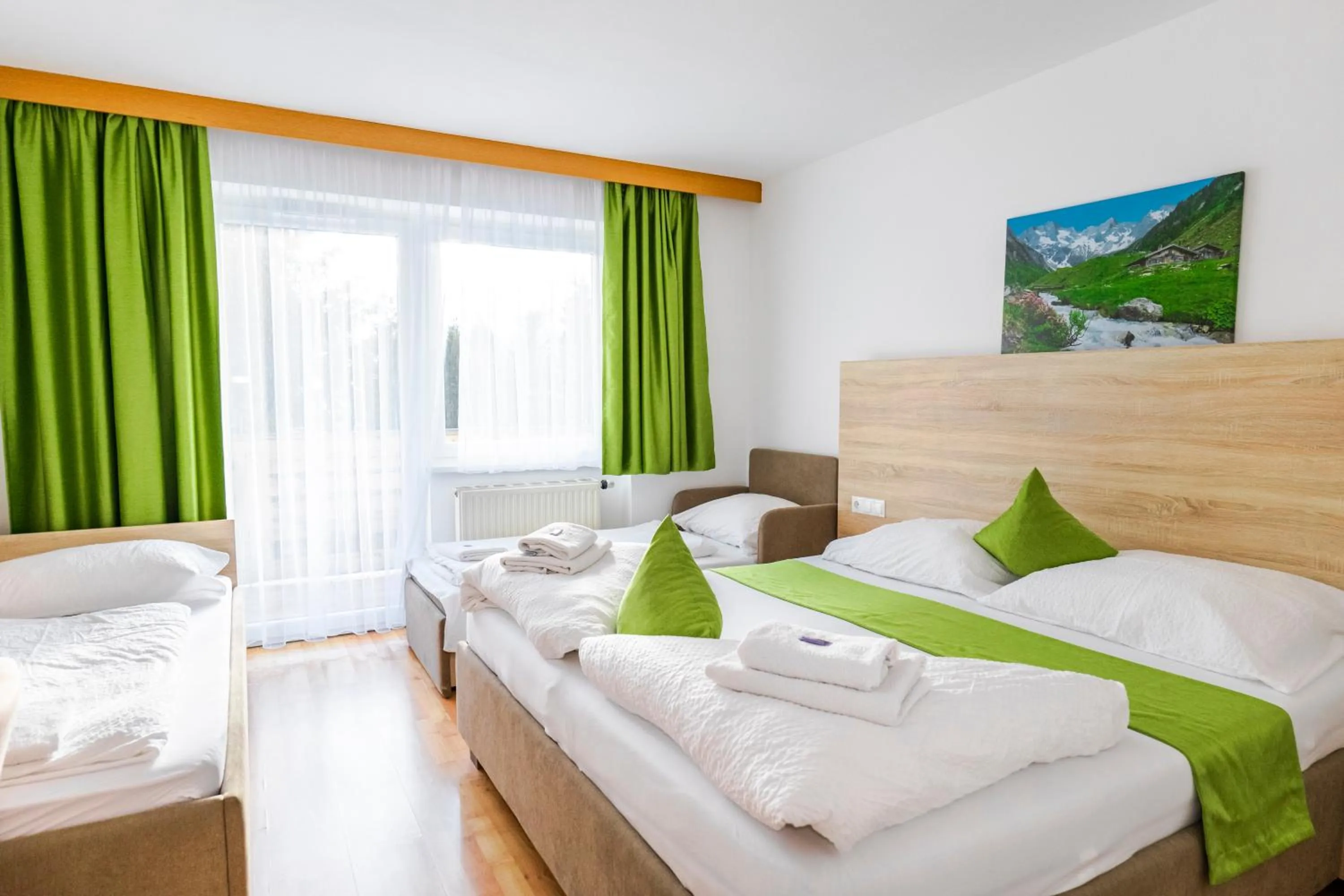 Bed in Hotel Sonnhof Rauris