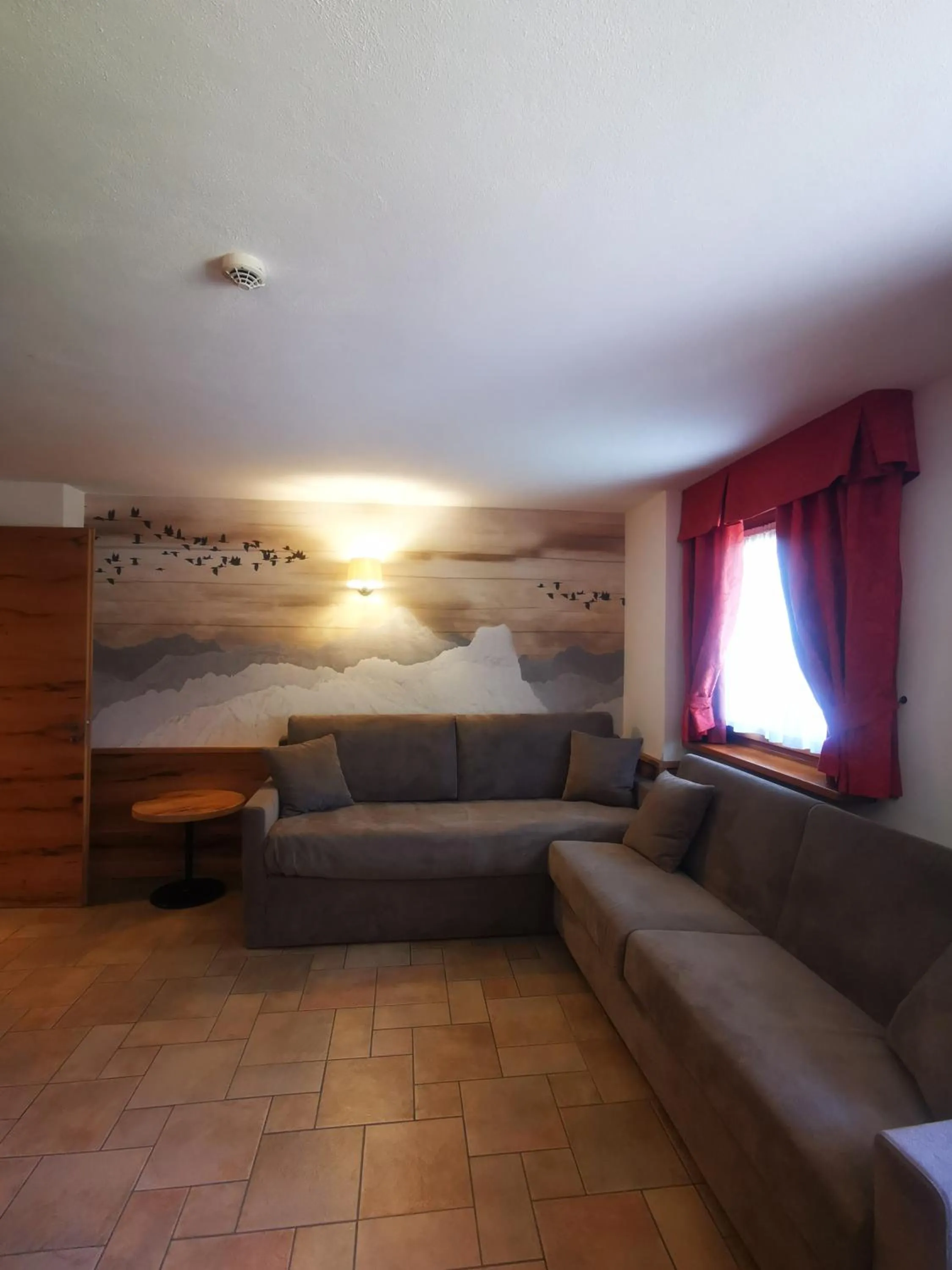 Living room in Residence Le Grand Chalet