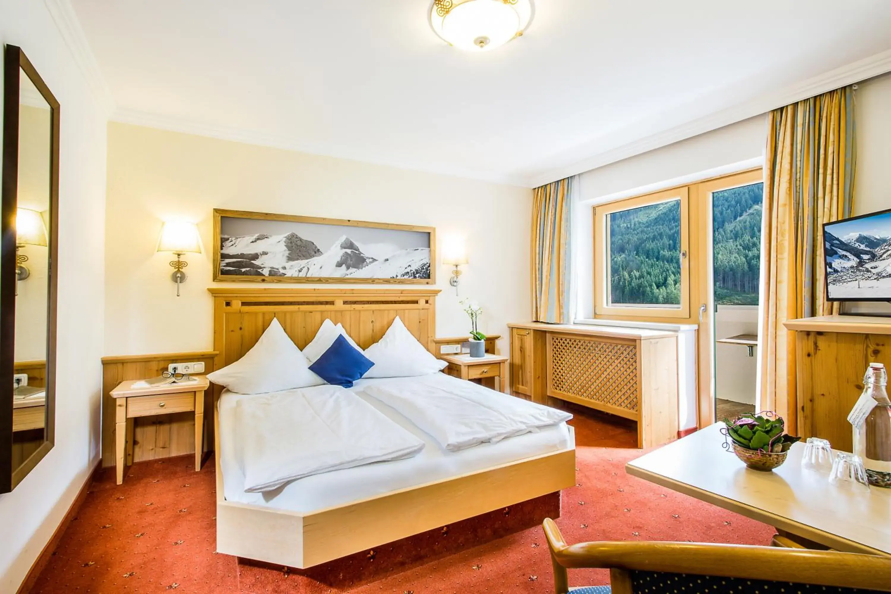 Comfort Double Room with Balcony in Hotel Das Kohlmais - Joker Card included Comfort Double Room with Balcony in Hotel Das Kohlmais - Joker Card included