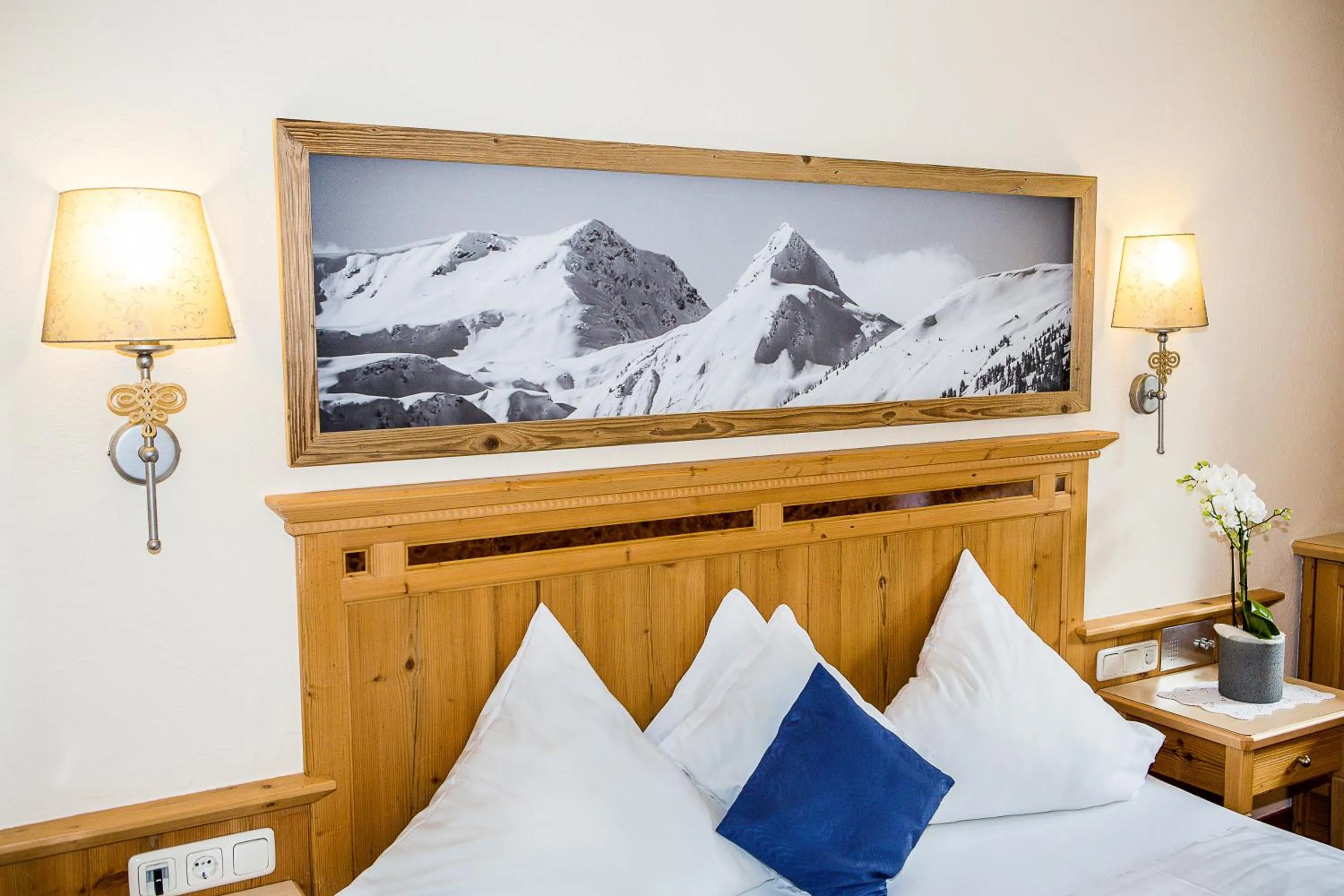 Bed in Hotel Das Kohlmais - direkt an der Kohlmaisbahn