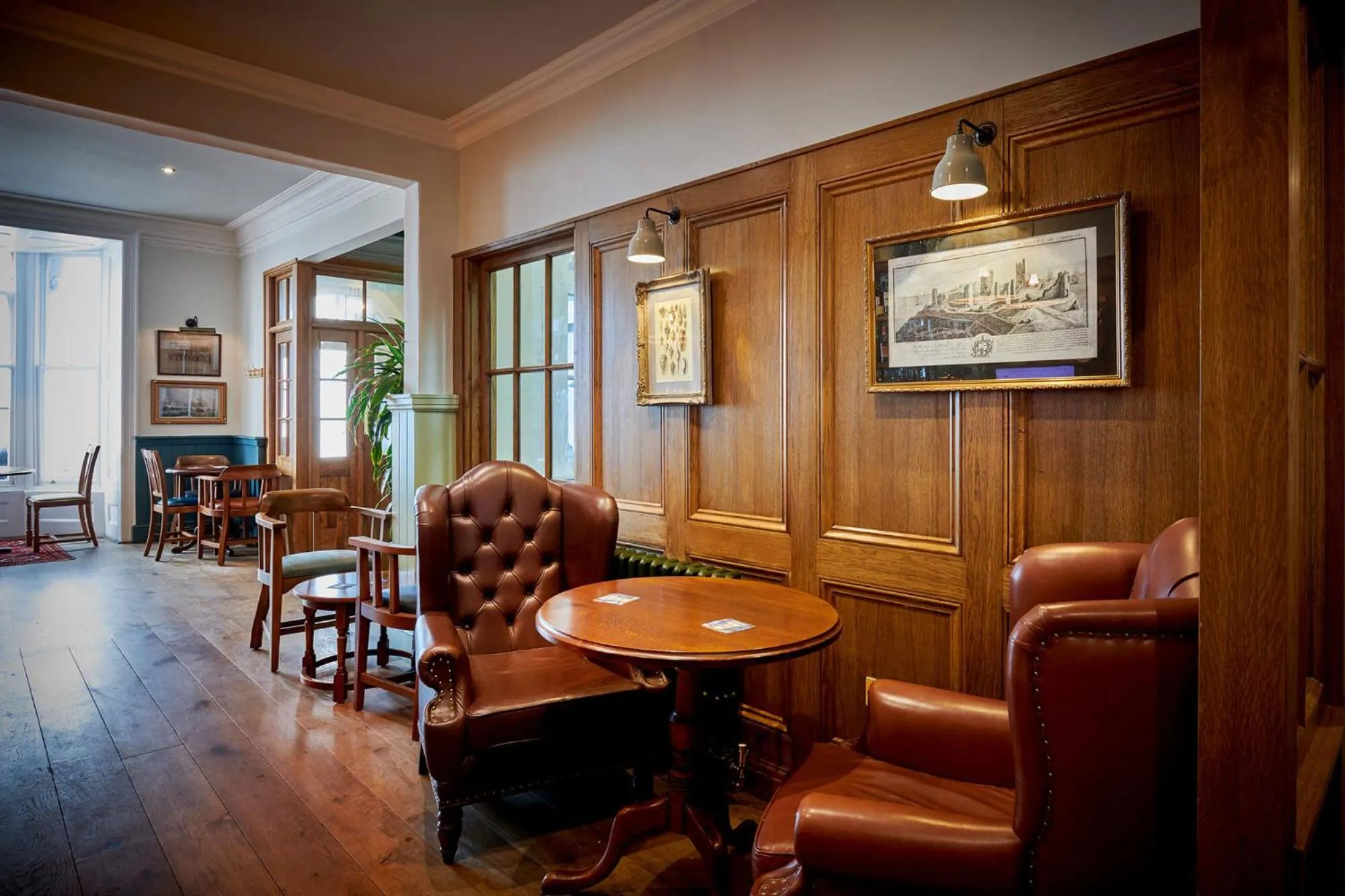 Seating area in The Glengower