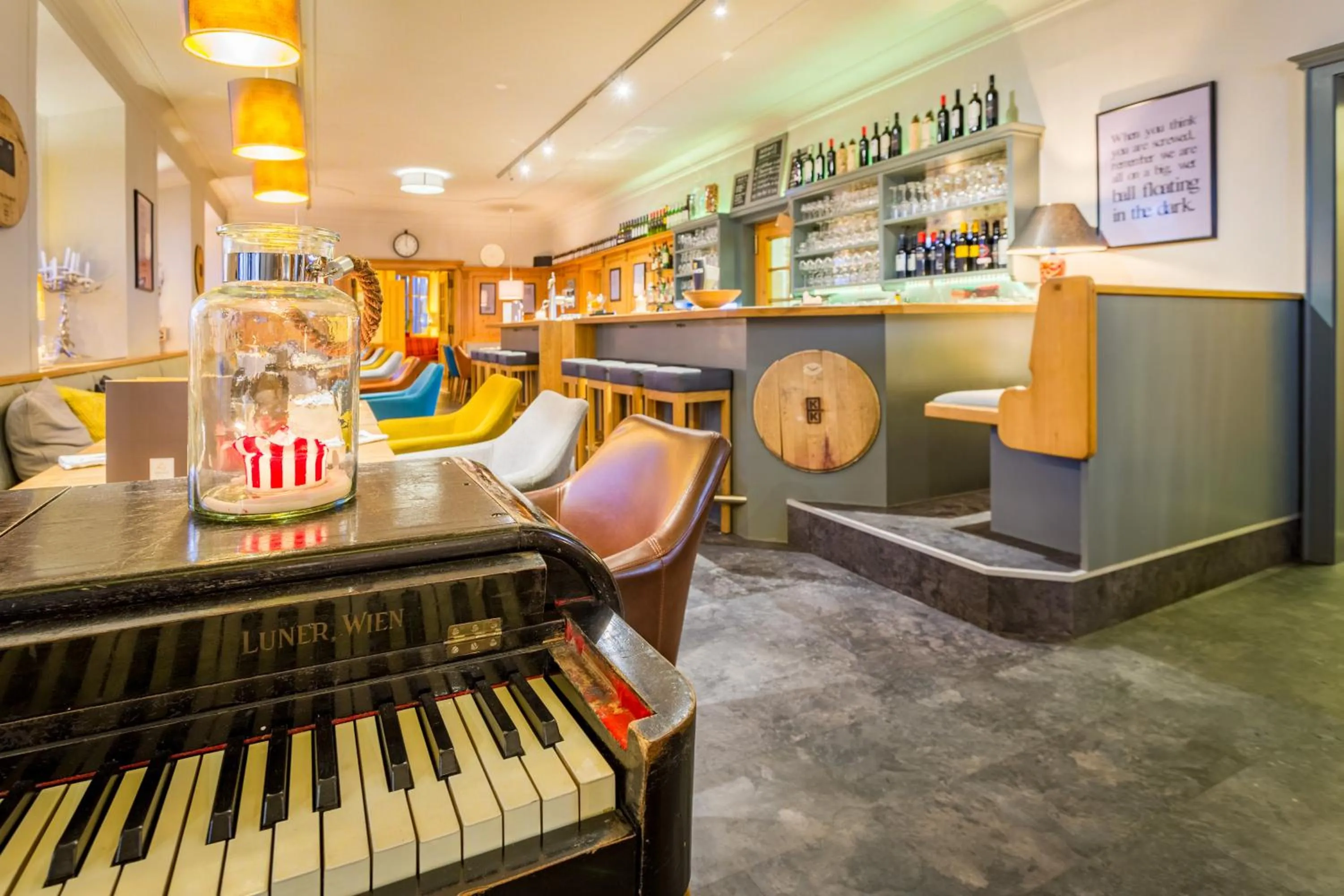 Lounge or bar in Hotel Seehof