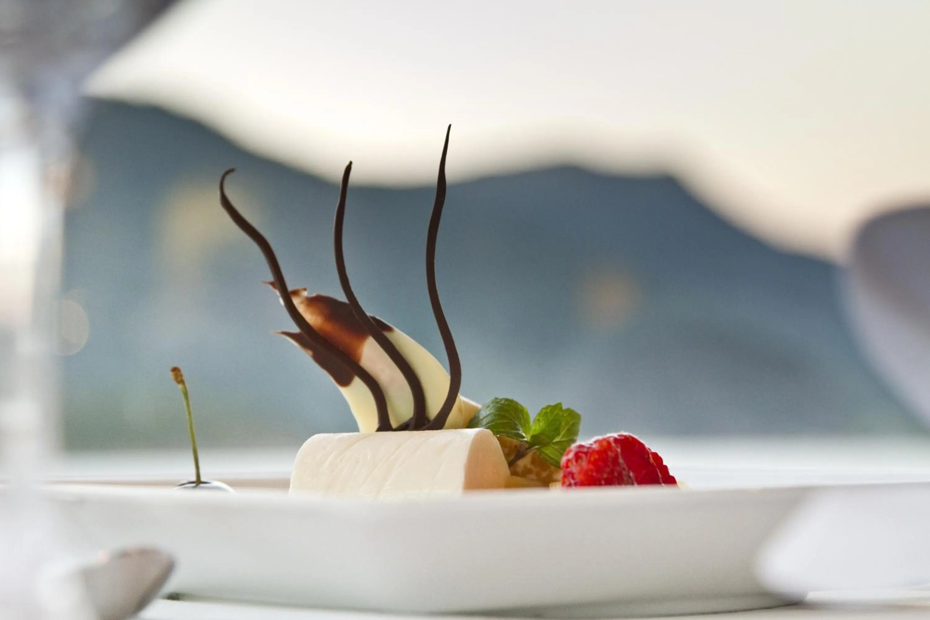 Food close-up in Kviknes Hotel