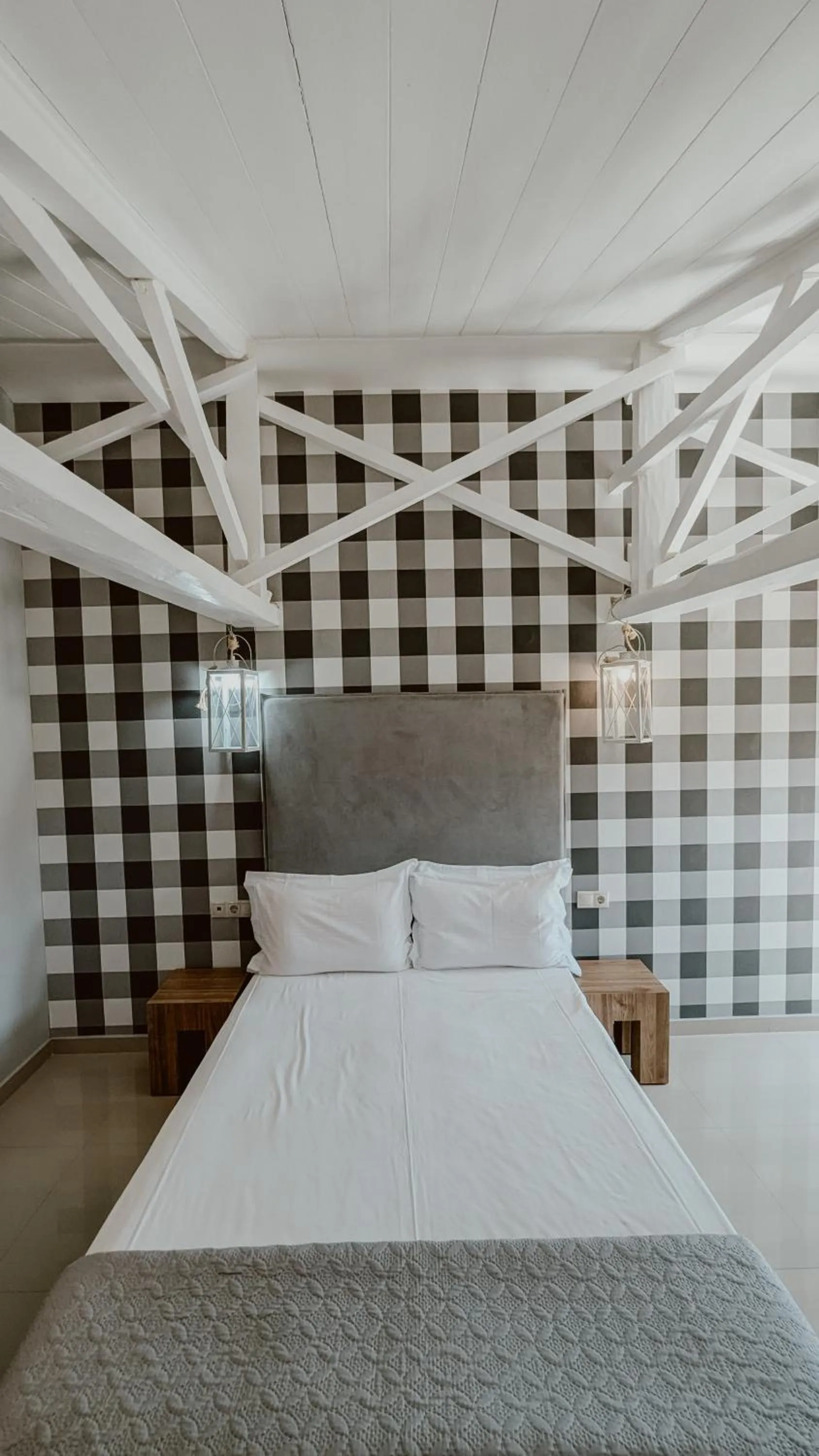 Bed in Ariadnes Holiday Accommodation