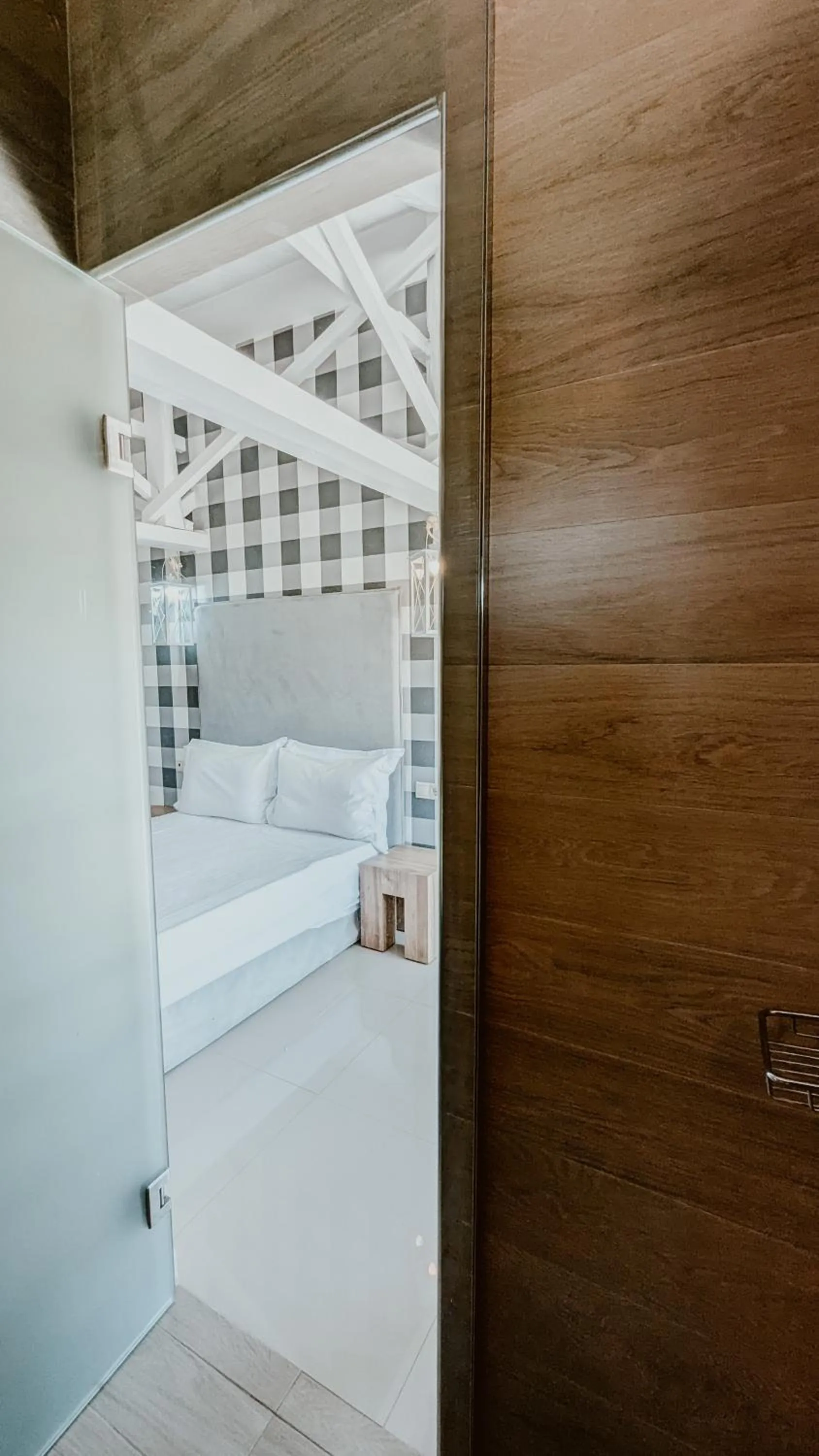 Bed in Ariadnes Holiday Accommodation