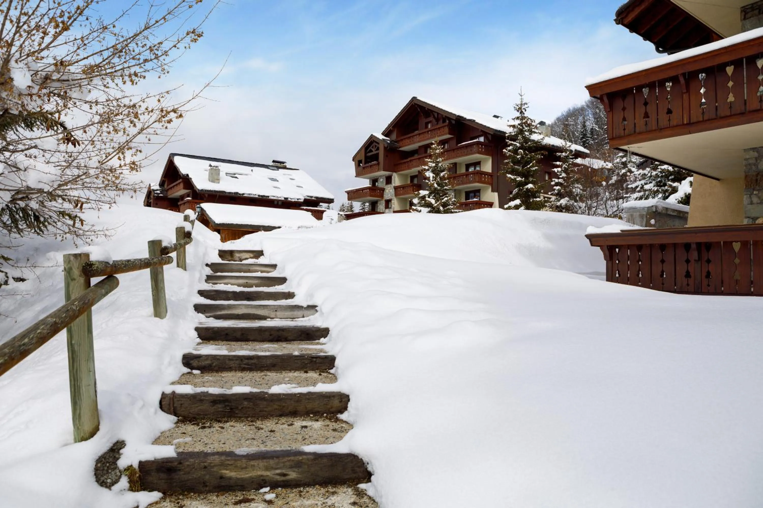 Property building in Résidence Pierre & Vacances Premium Les Fermes De Méribel