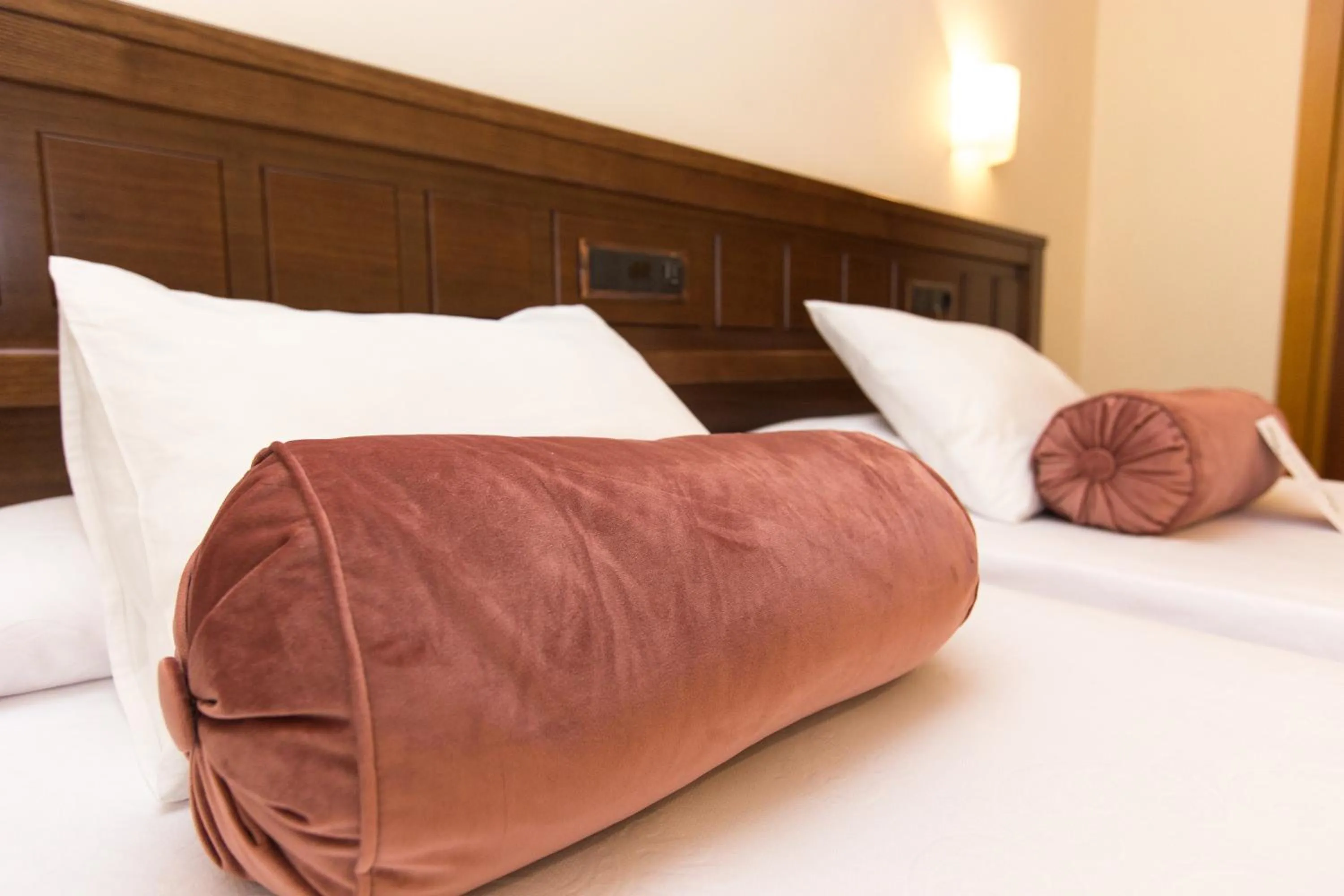 Bed in Hotel Garelos Betanzos