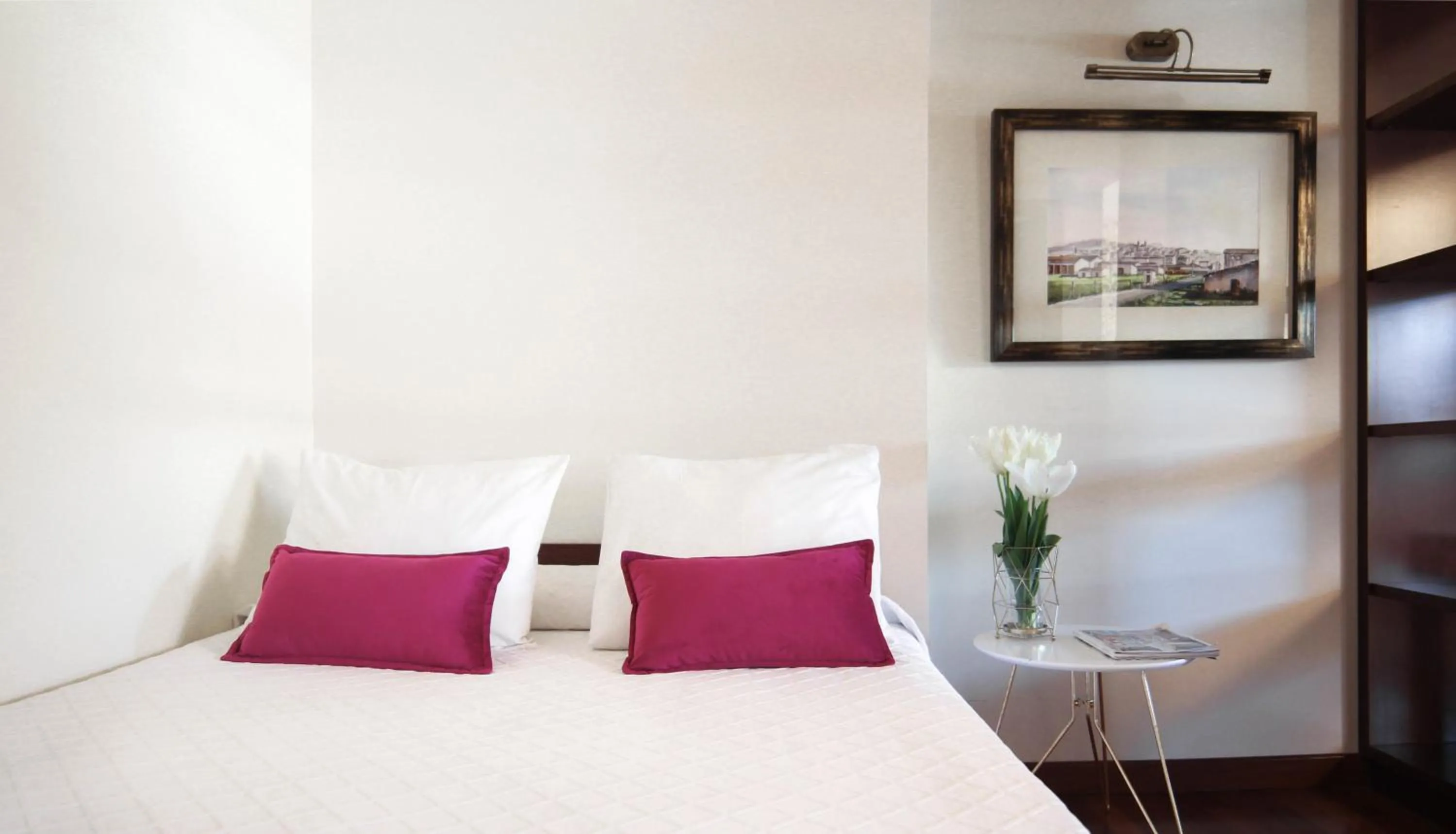Bed in Hotel Garelos Betanzos