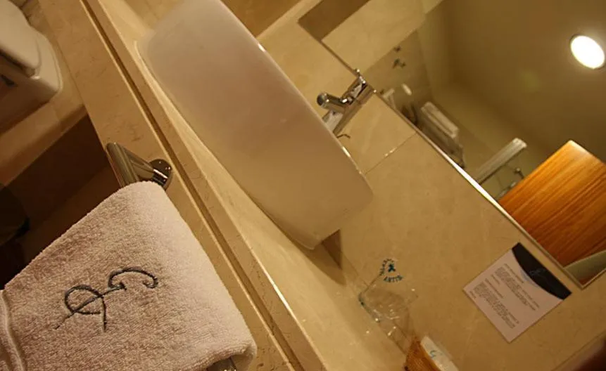 Bathroom in Hotel Garelos Betanzos