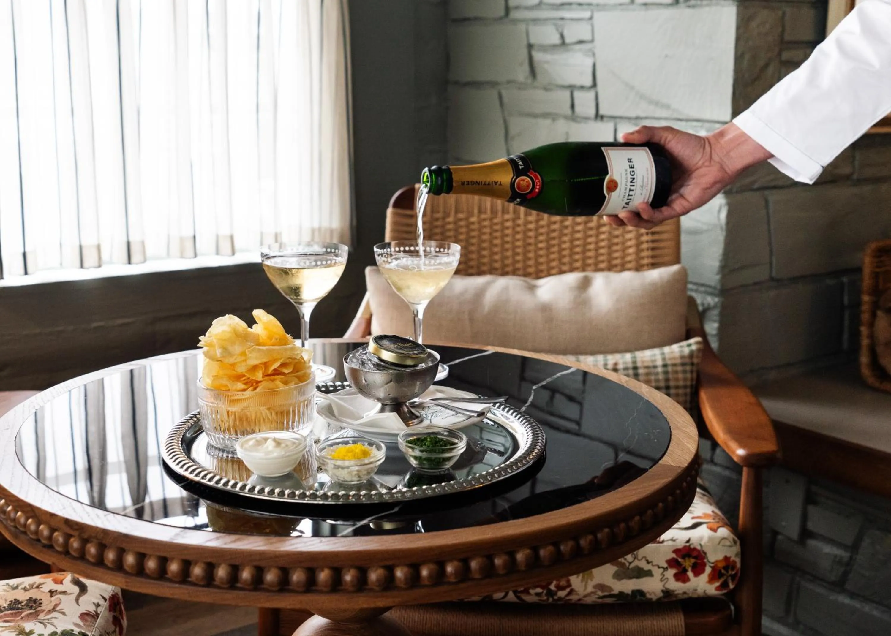 Food and drinks in Le Petit Pali at Ocean Ave