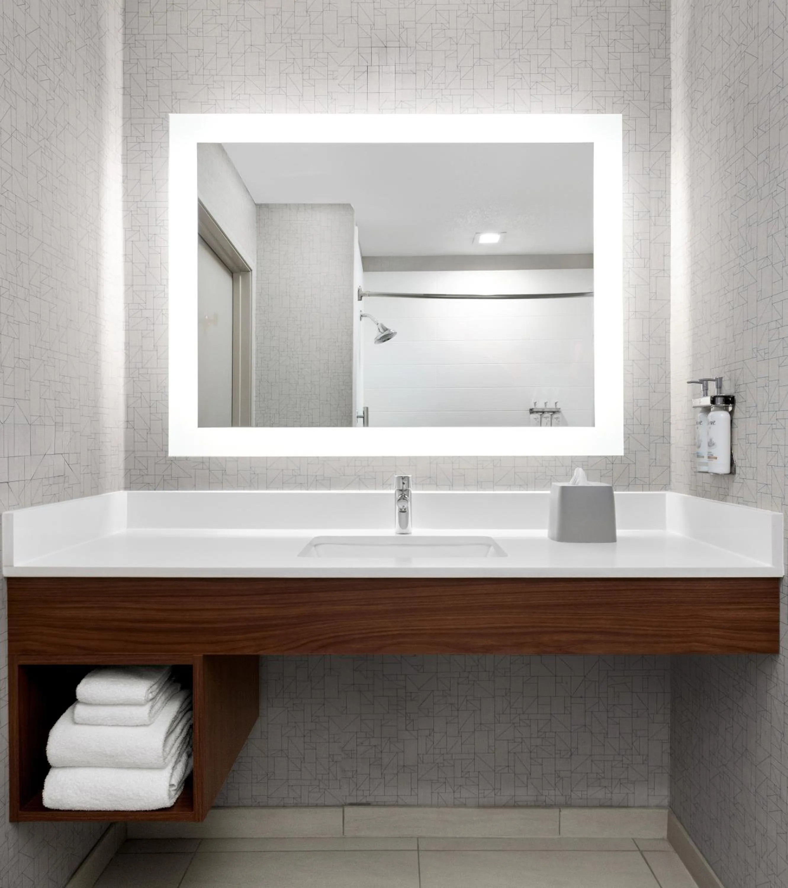 Bathroom in Holiday Inn Express Hotel & Suites Marina by IHG