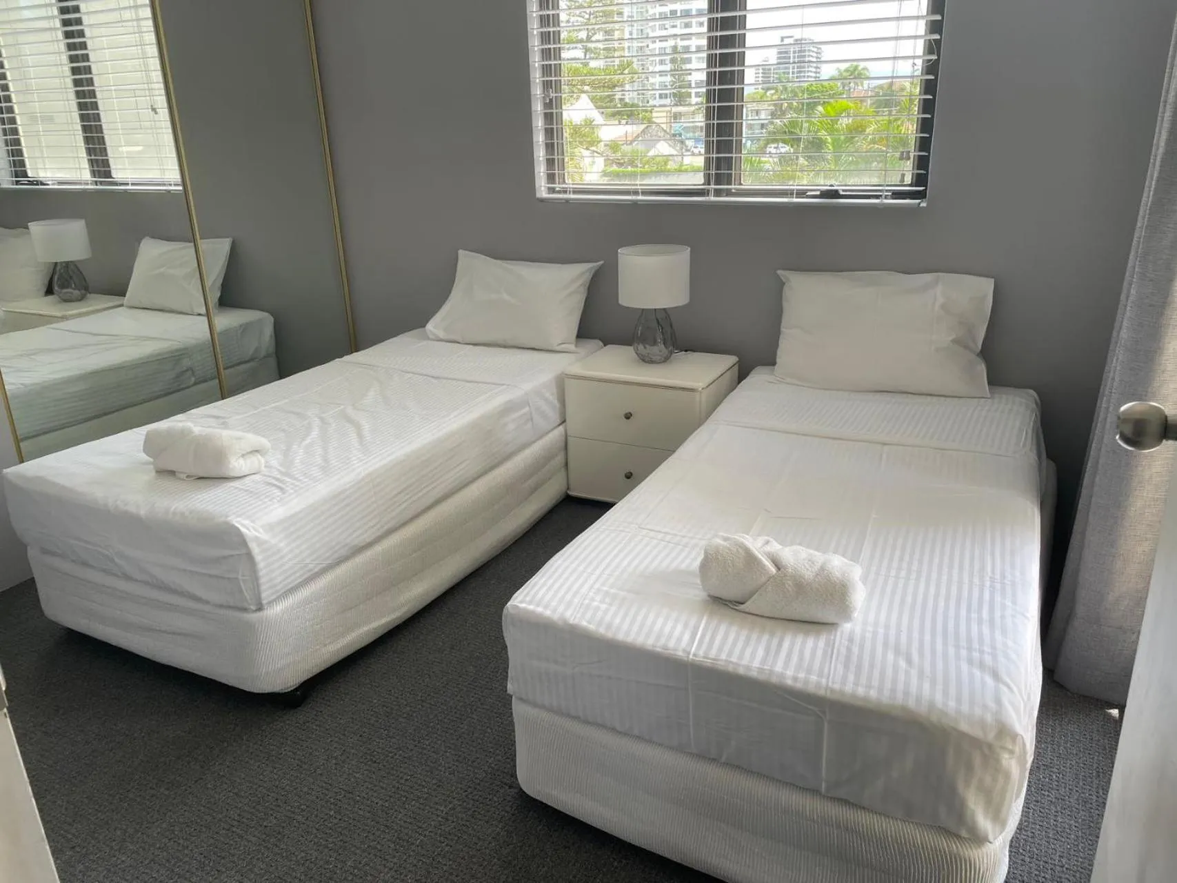 Bed in Aristocrat Apartments