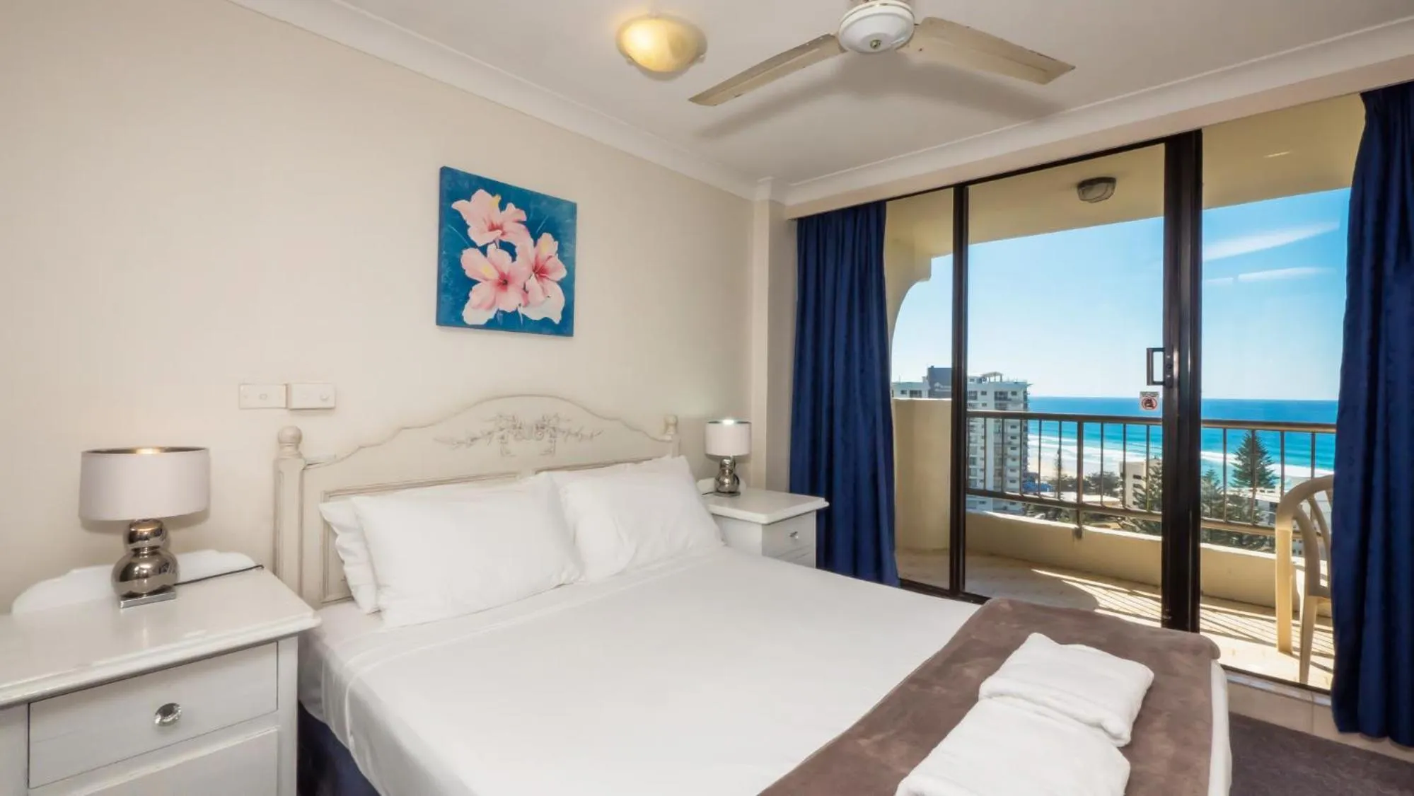 Bed in Aristocrat Apartments