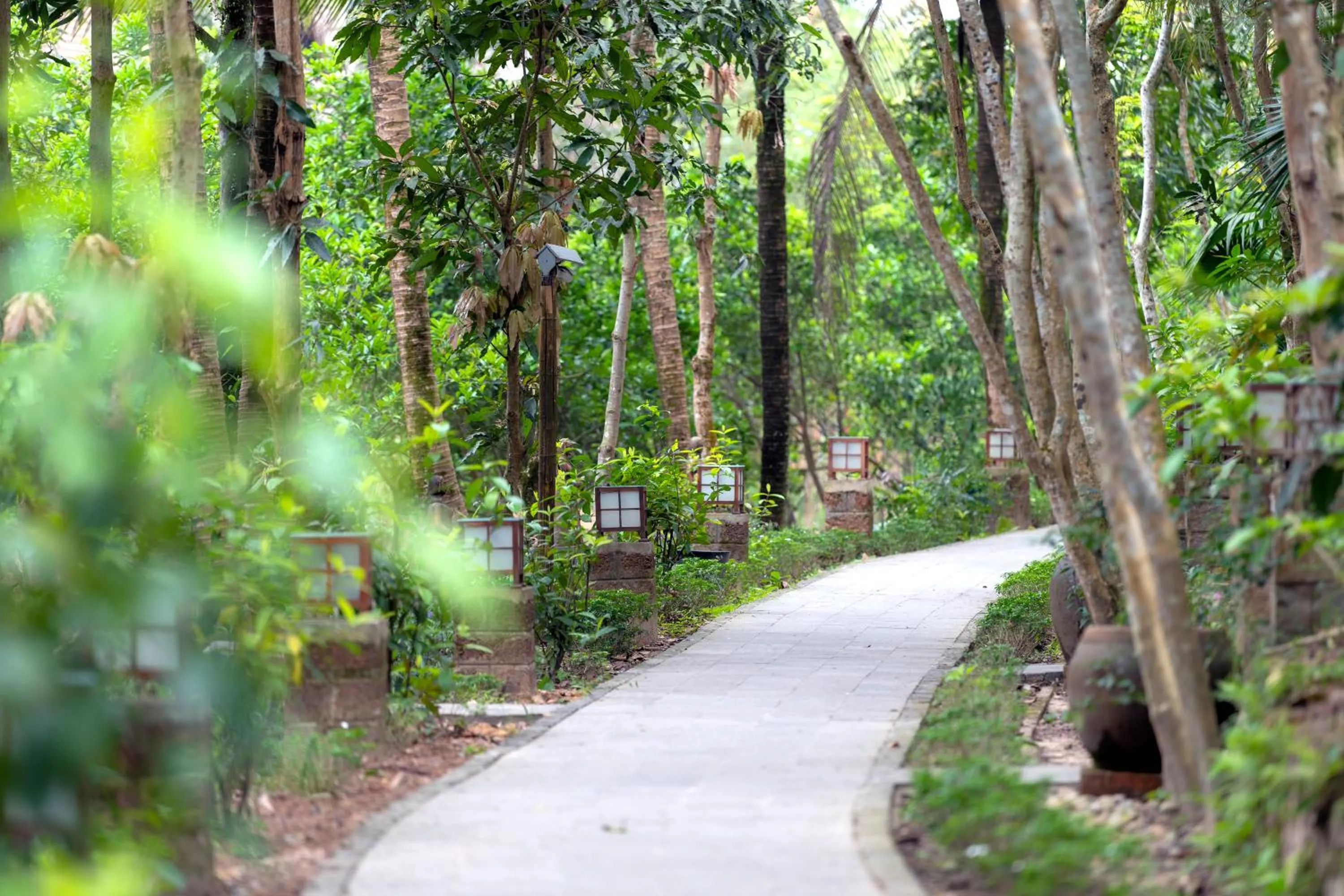 Garden in Pilgrimage Village Boutique Resort & Spa