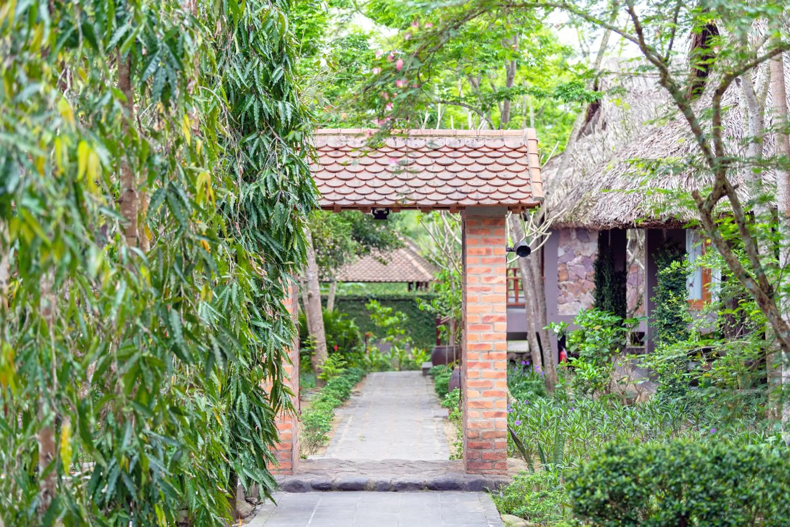 Garden in Pilgrimage Village Boutique Resort & Spa