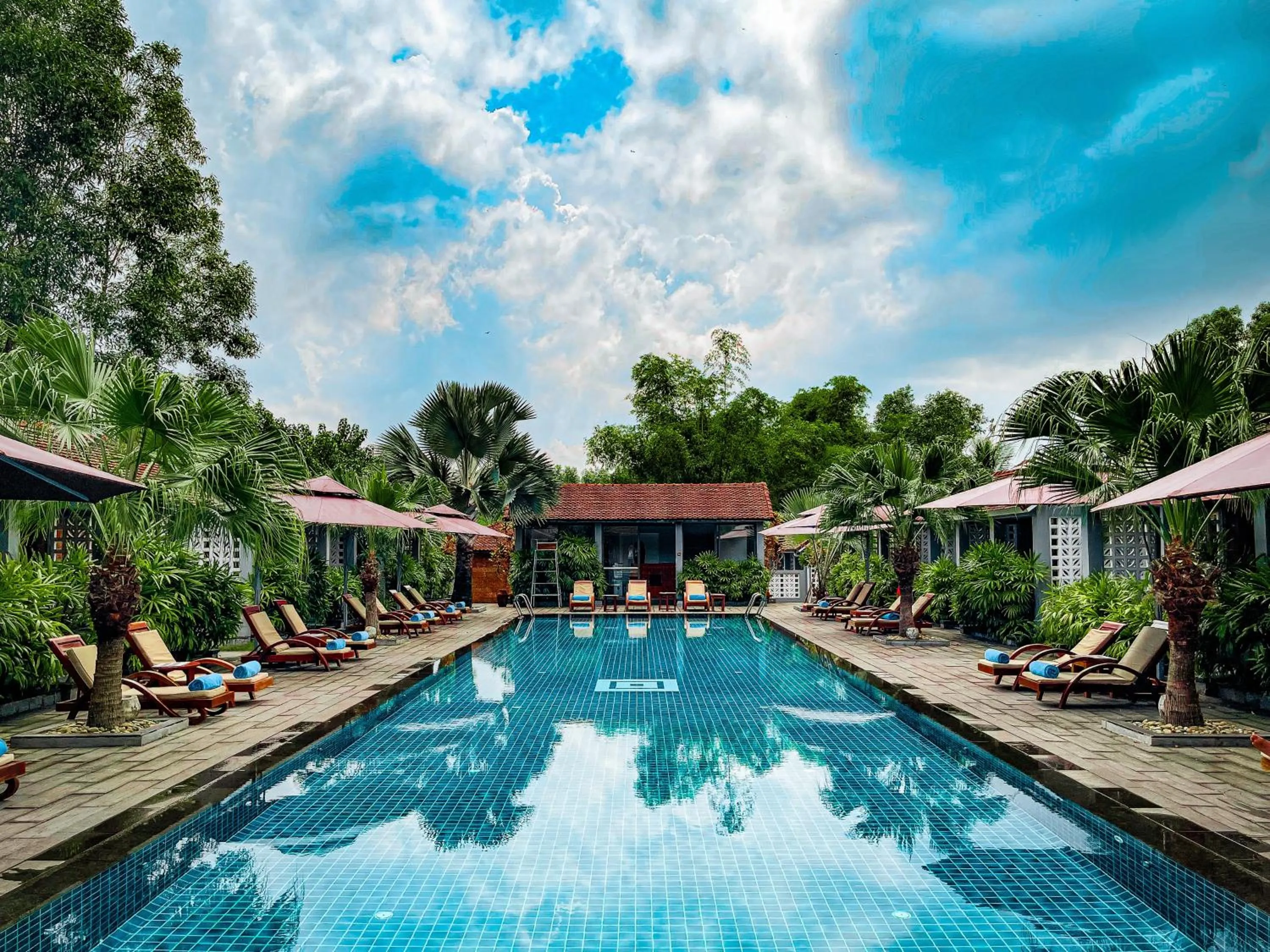 Swimming pool in Pilgrimage Village Boutique Resort & Spa