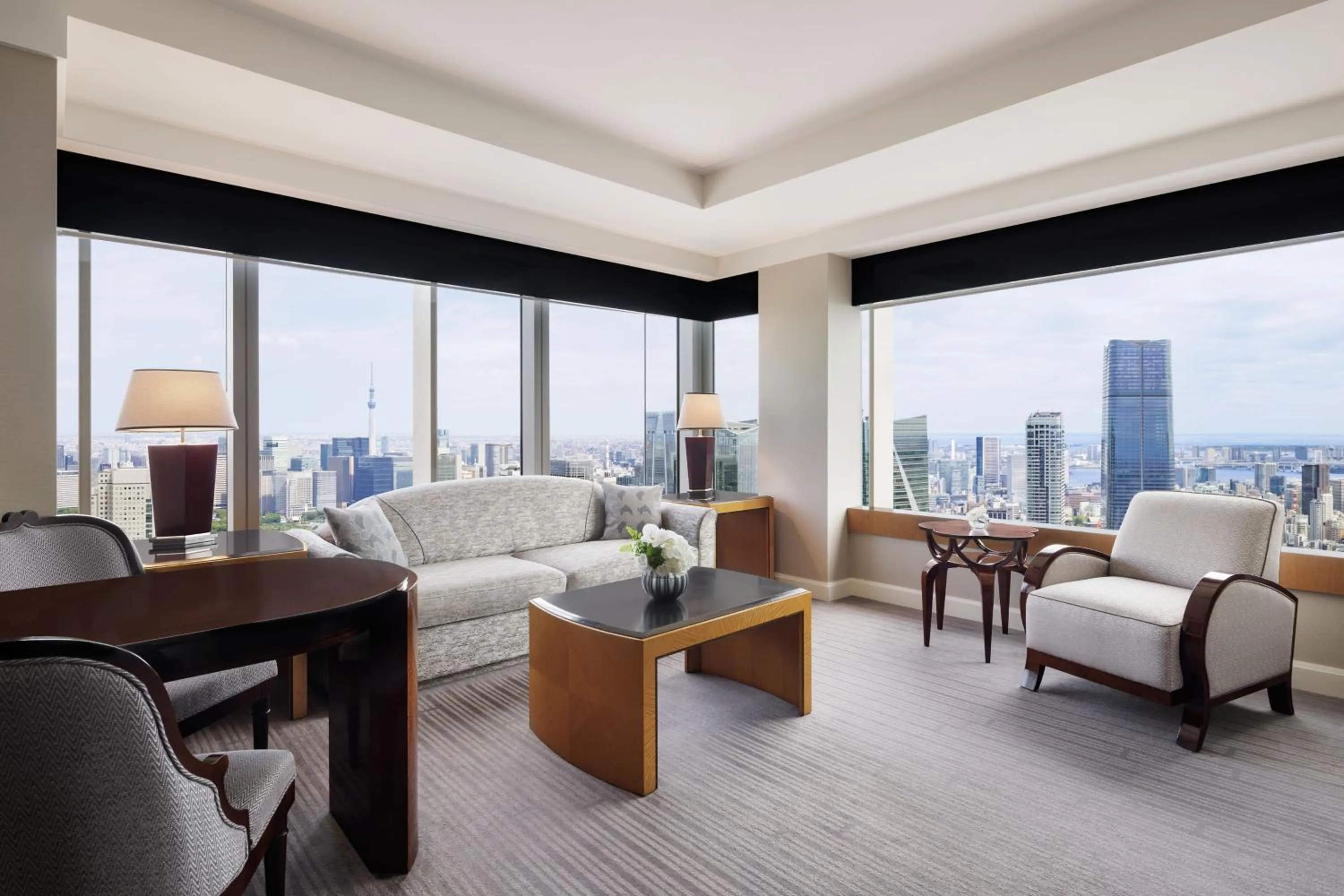 Living room in The Ritz-Carlton, Tokyo