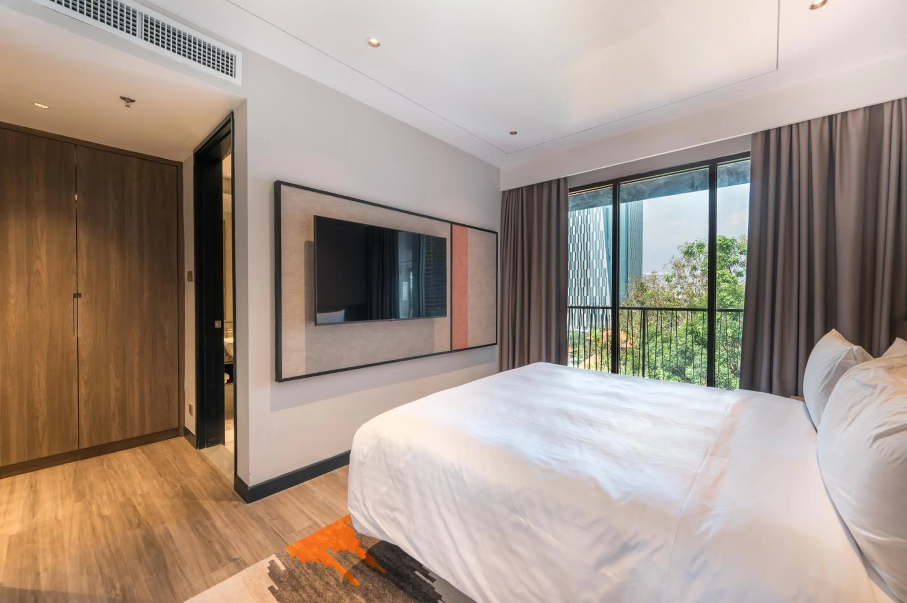 Bed in Palm Garden Hotel, Putrajaya, a Tribute Portfolio Hotel