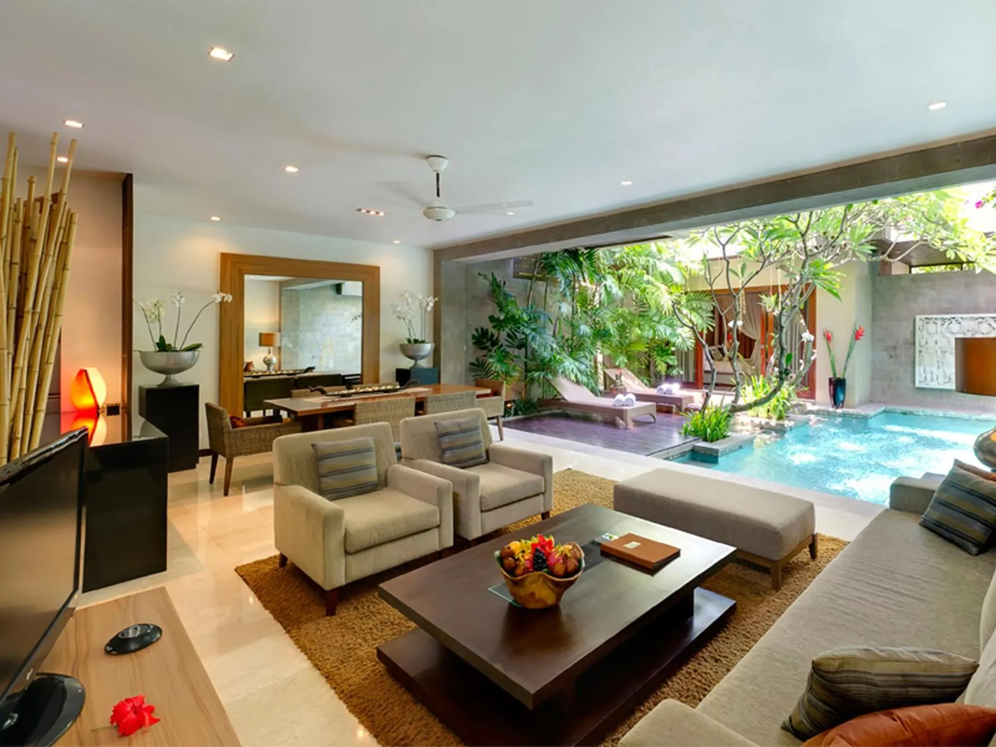 Living room in Kanishka Villas