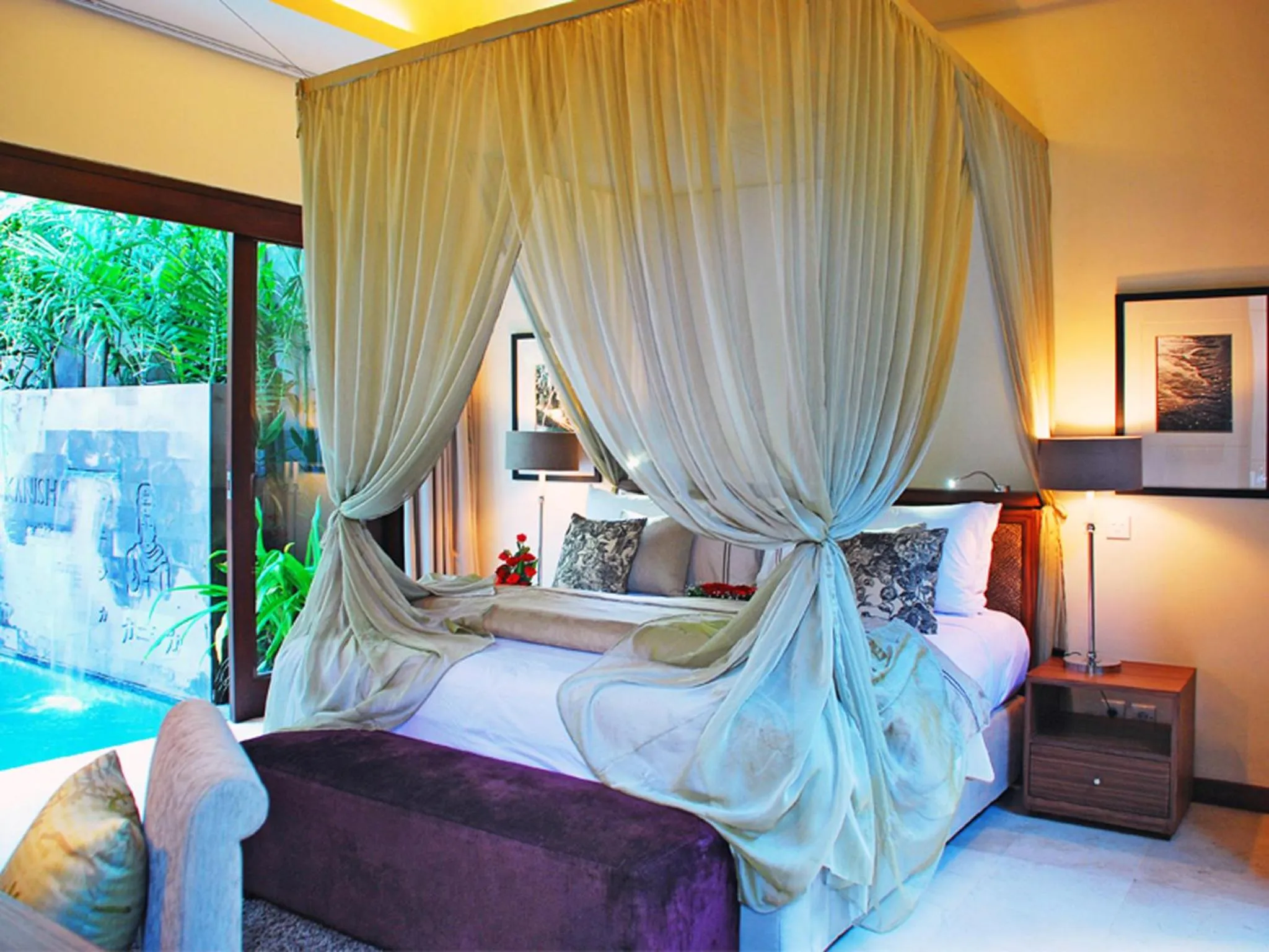 Bedroom, Bed in Kanishka Villas