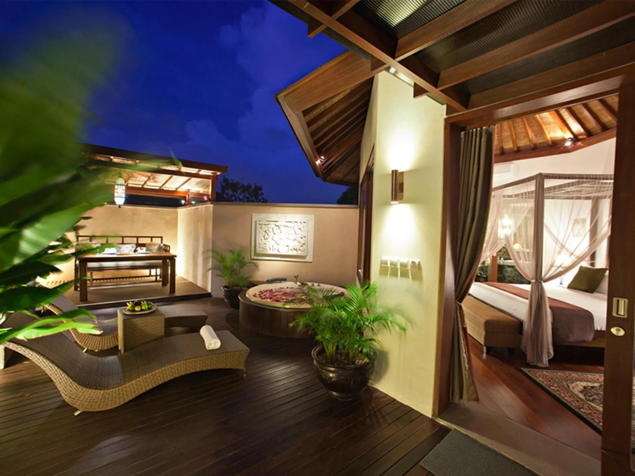 Bird's eye view in Kanishka Villas