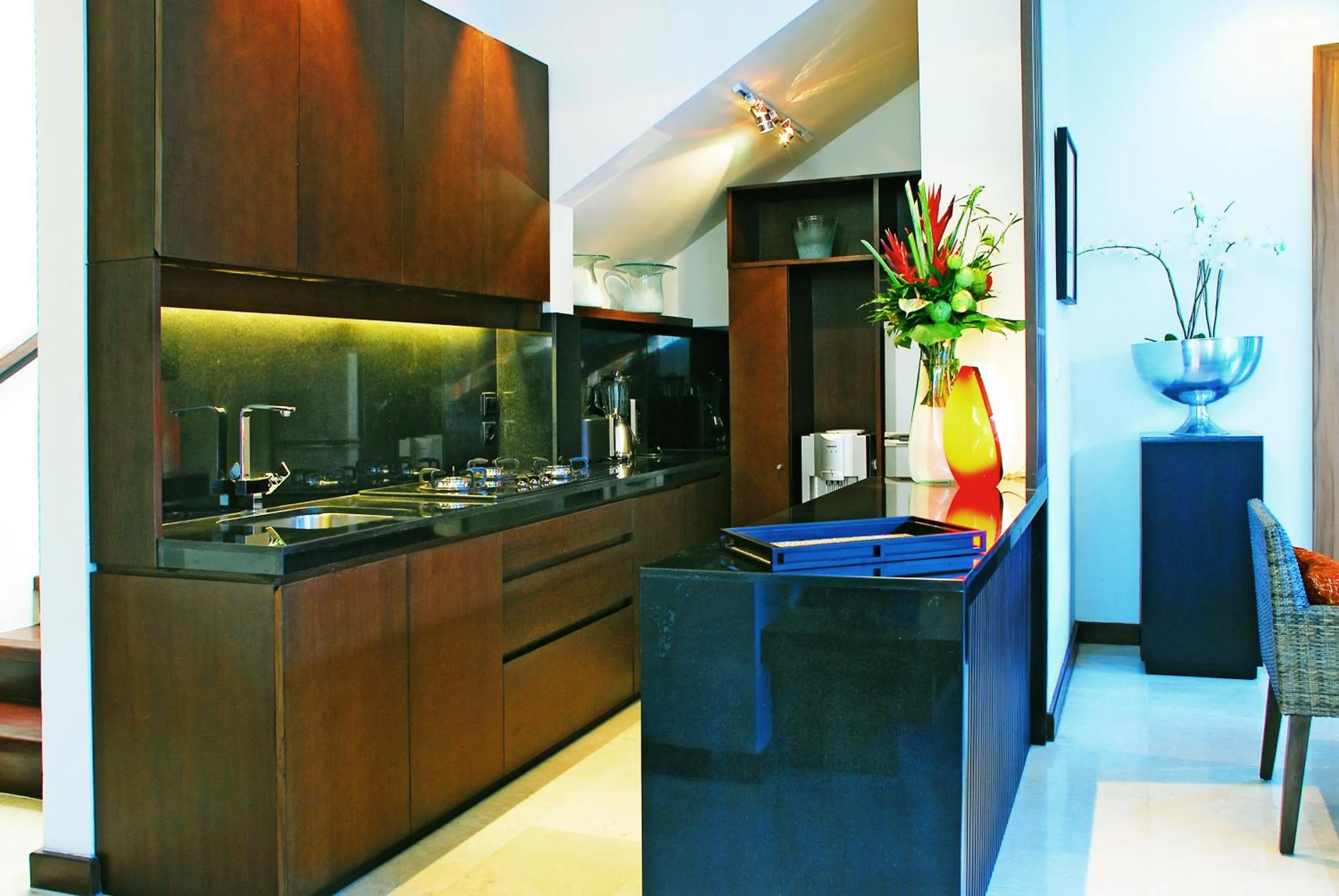 Kitchen or kitchenette in Kanishka Villas