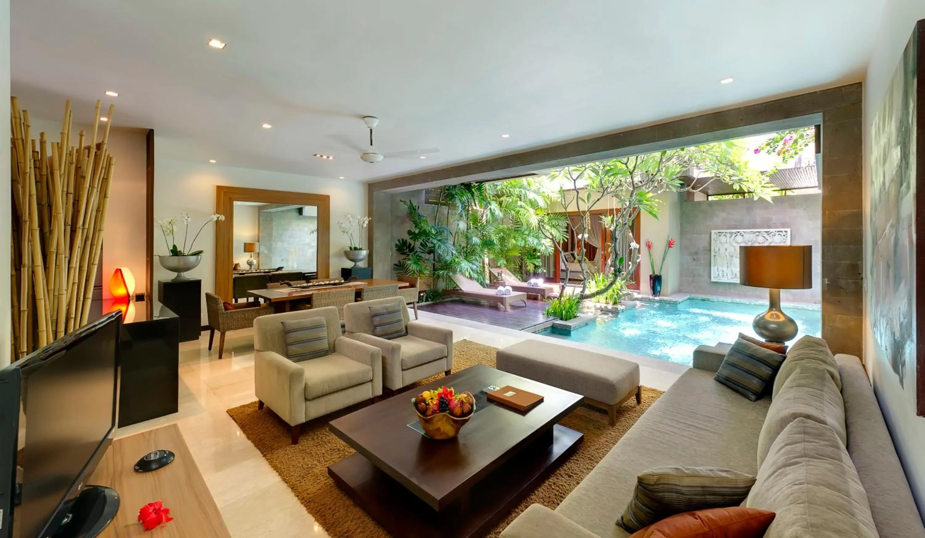 Living room in Kanishka Villas
