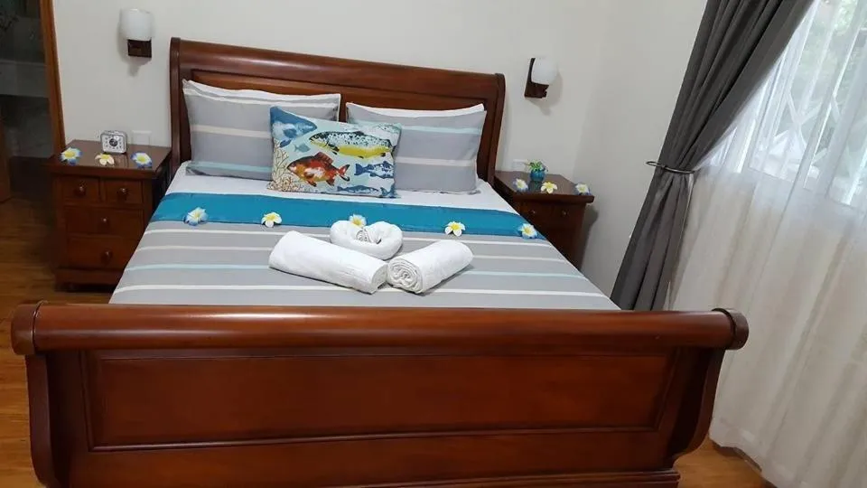 Bedroom, Bed in Seashell Beach Villa