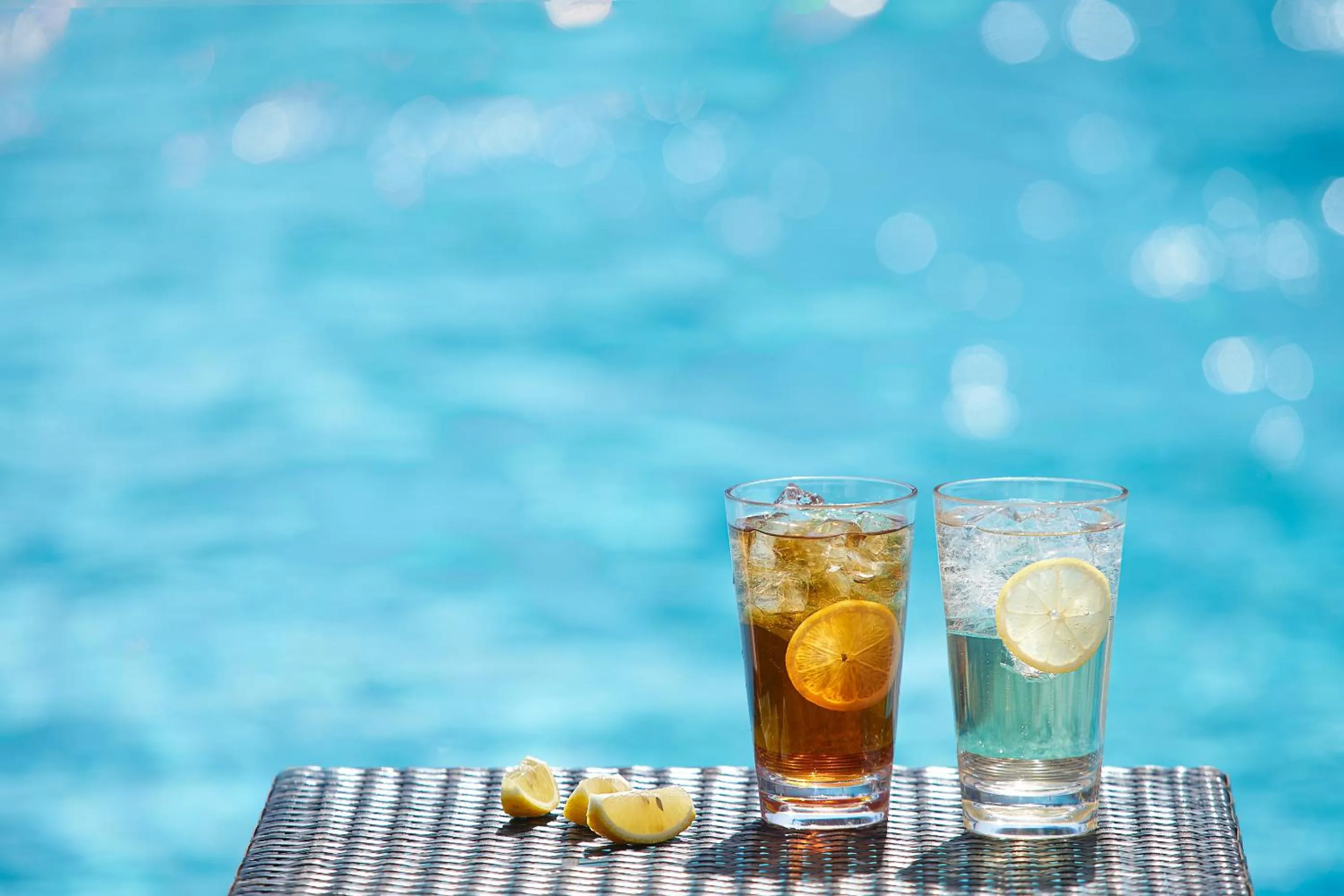 Swimming pool in Lotte Hotel Jeju