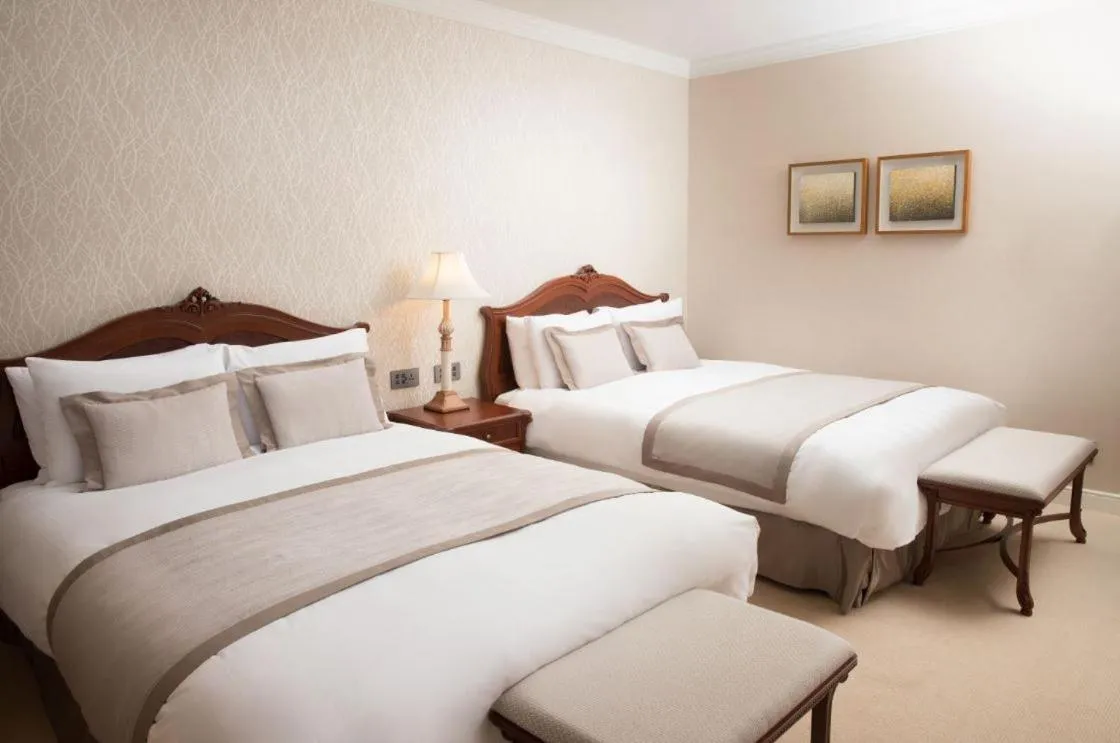 Bed in Lotte Hotel Jeju