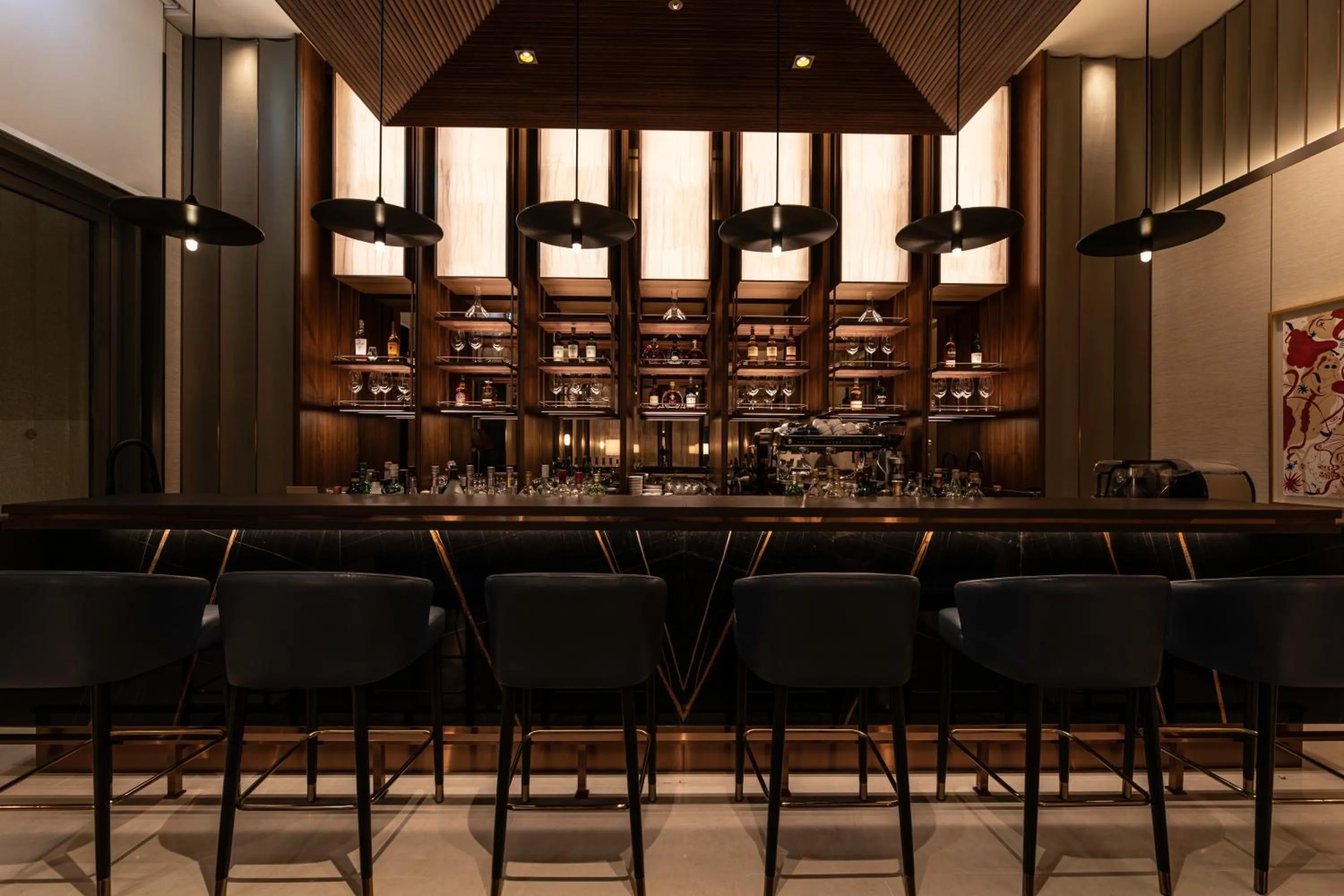 Lounge or bar in Lotte Hotel Jeju