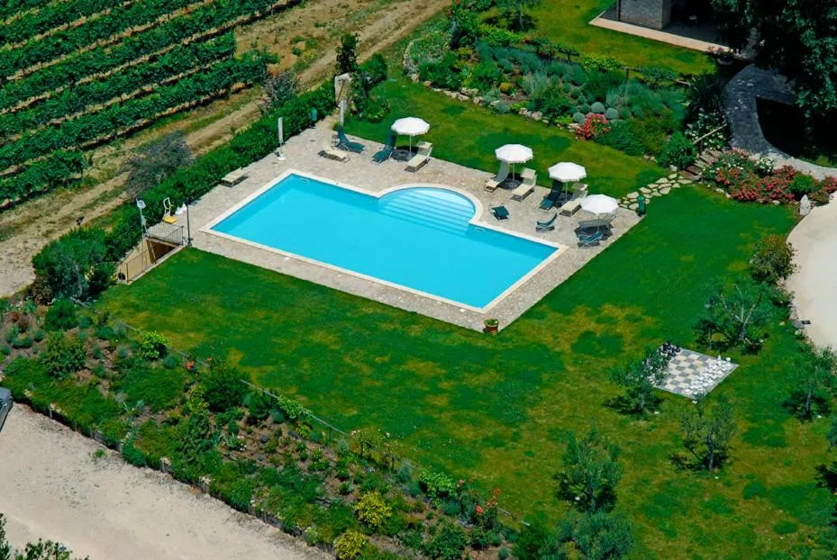 Pool view in Agriturismo Borgo Montecucco